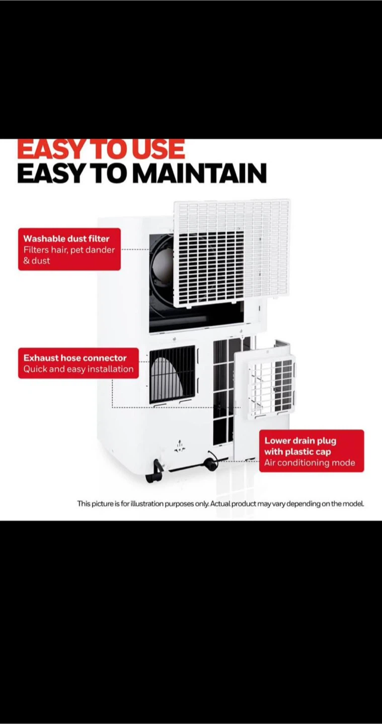 Honeywell 14,500 BTU Portable AC - Dual House - photo 2