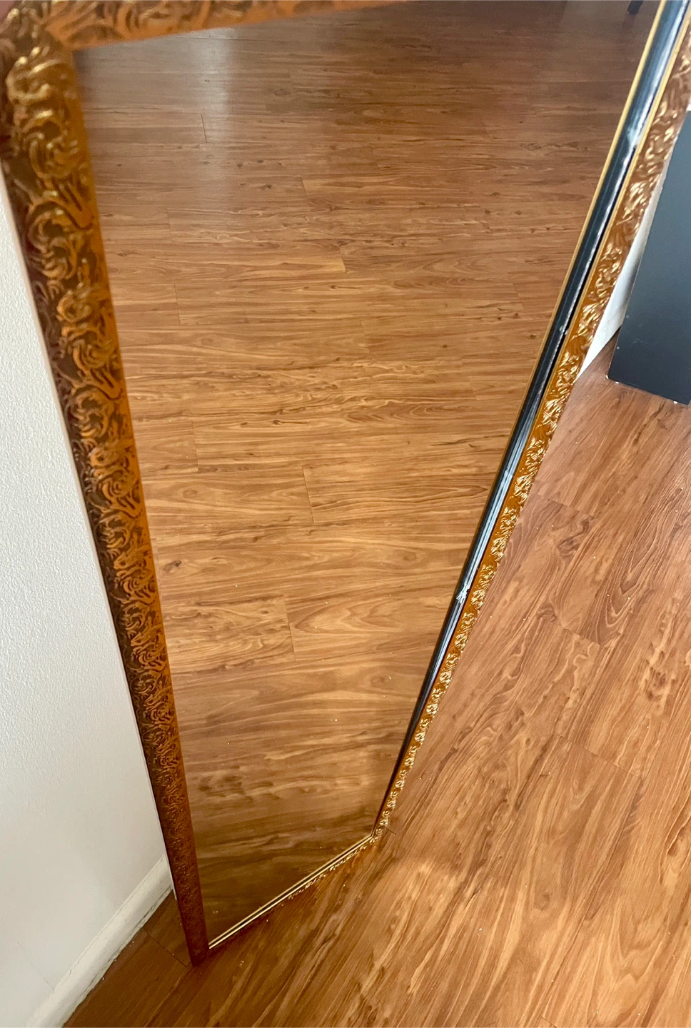 Ornate Gold Framed Mirror