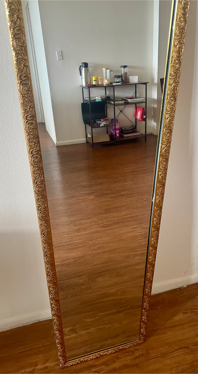 Ornate Gold Framed Mirror - photo 2