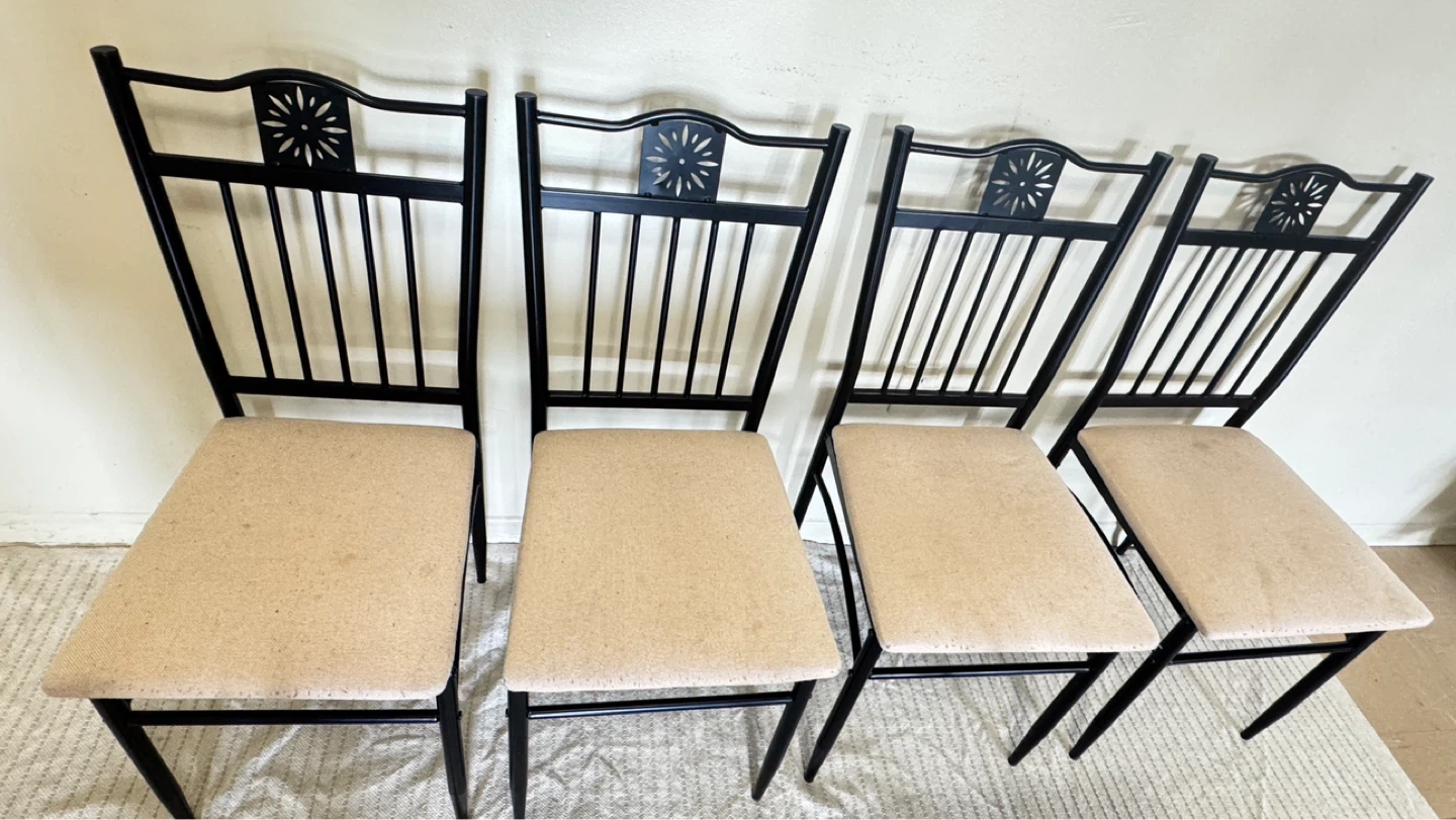 Dining Table and 4 Chairs Set - photo 2