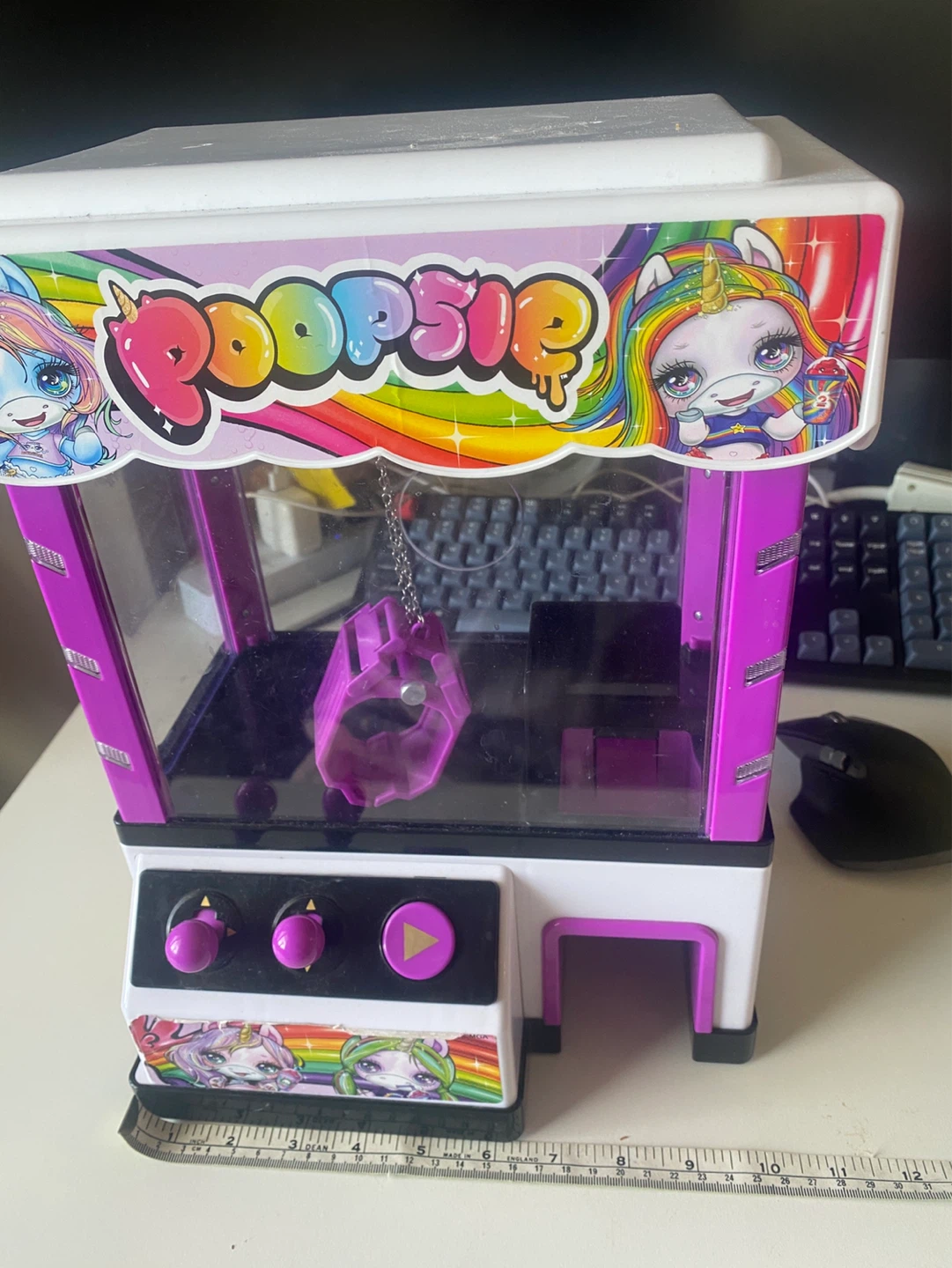Poopsie Unicorn Mini Claw Machine Toy