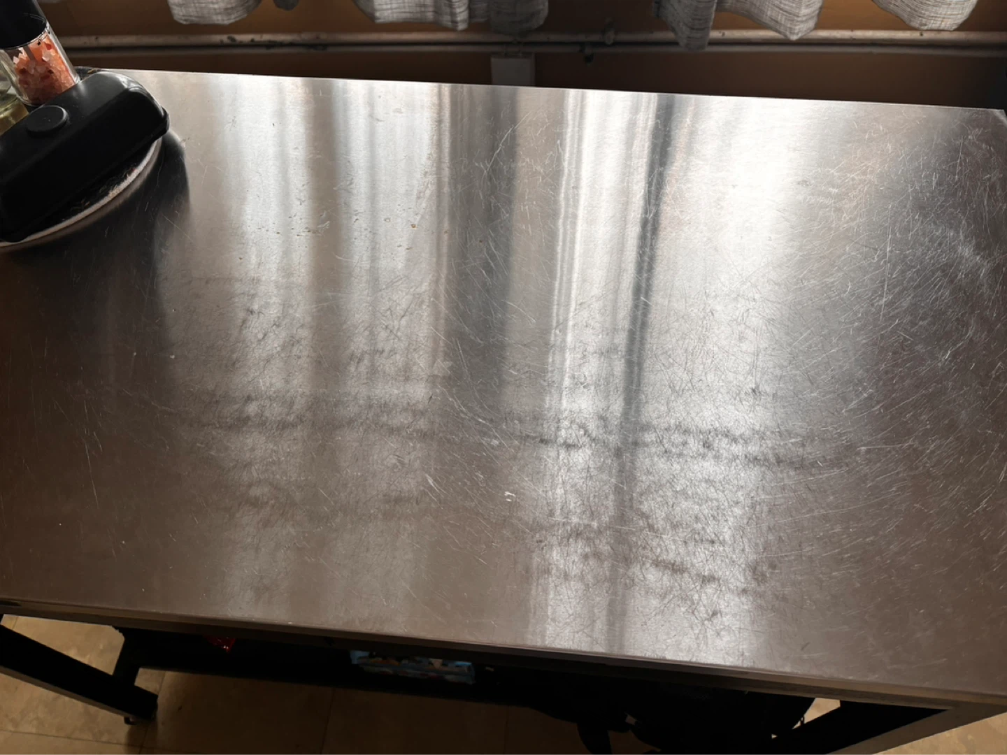 Stainless Steel Kitchen Cart with Drawers and Shelves - photo 2