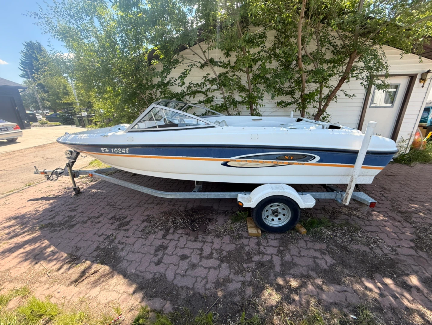 Bayliner 175 BR with trailer