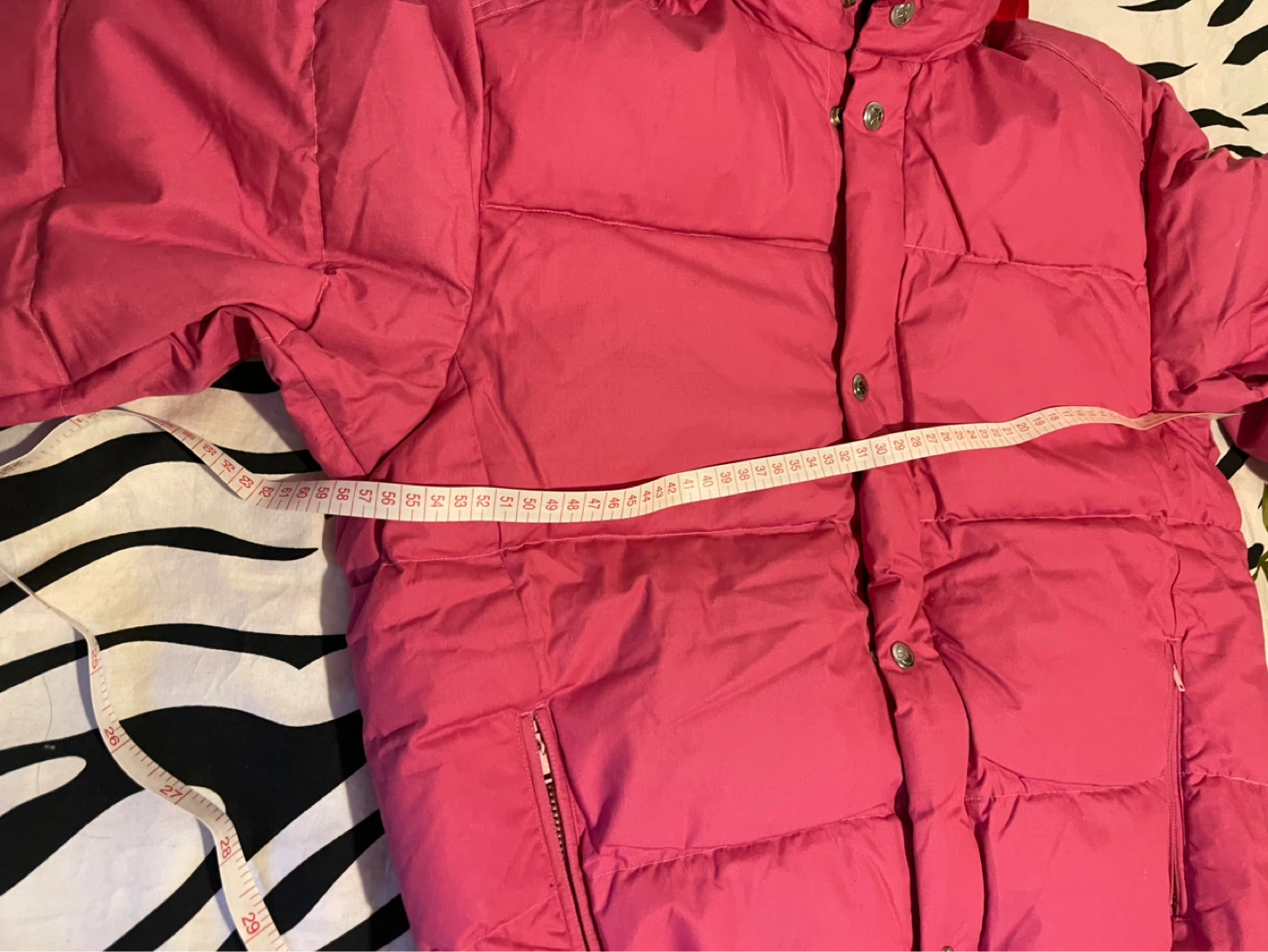 Pink  colour white goose down Jacket - photo 2