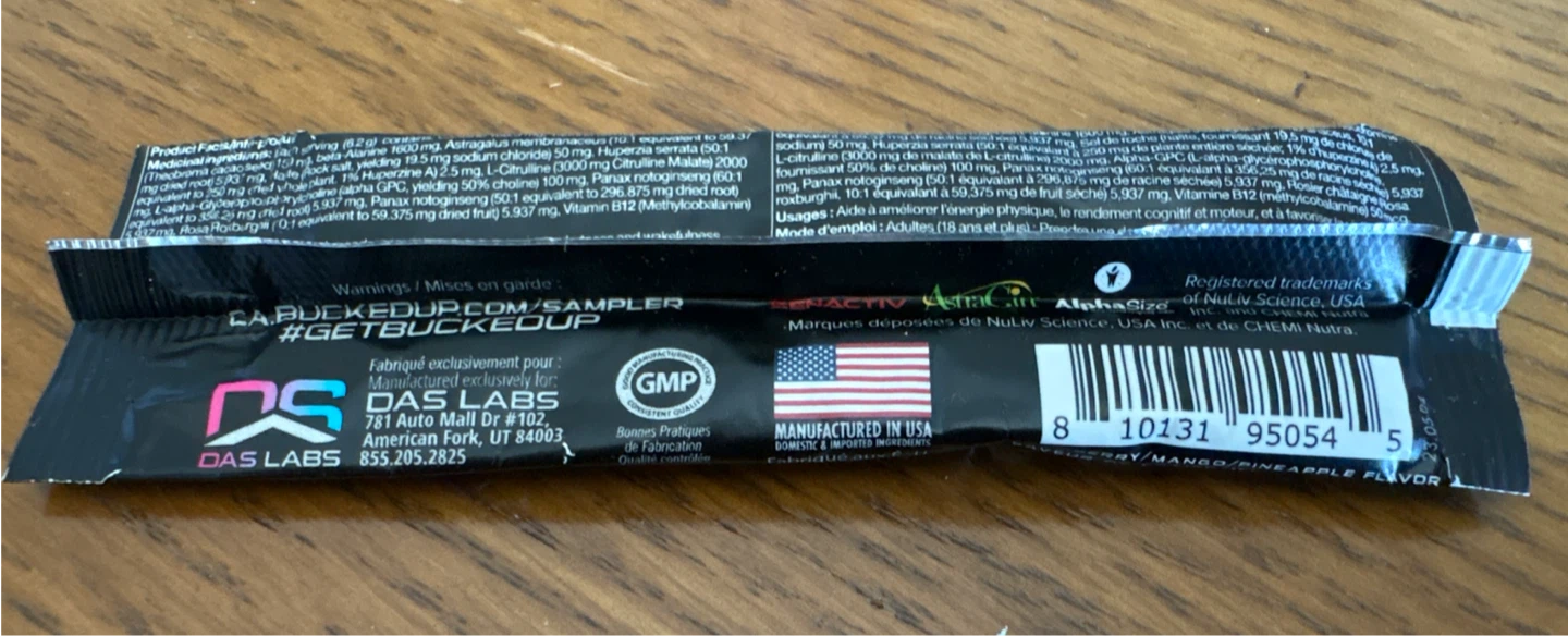 Nootropic Pre-workout (NEW & Unopened) - photo 3