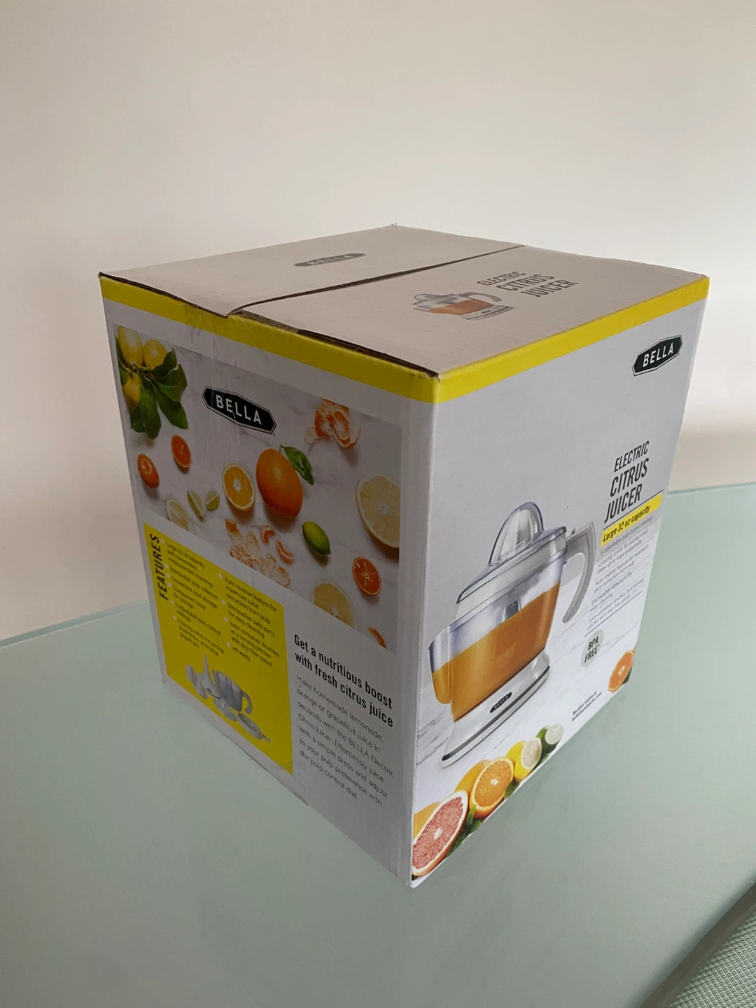 BELLA Electric Citrus Juicer - Large 32 oz Capacity - photo 2