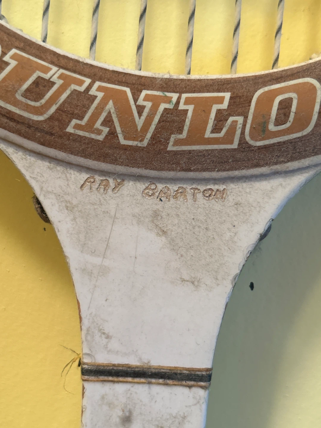 Dunlop Ray Barton Tennis Racquet - photo 2