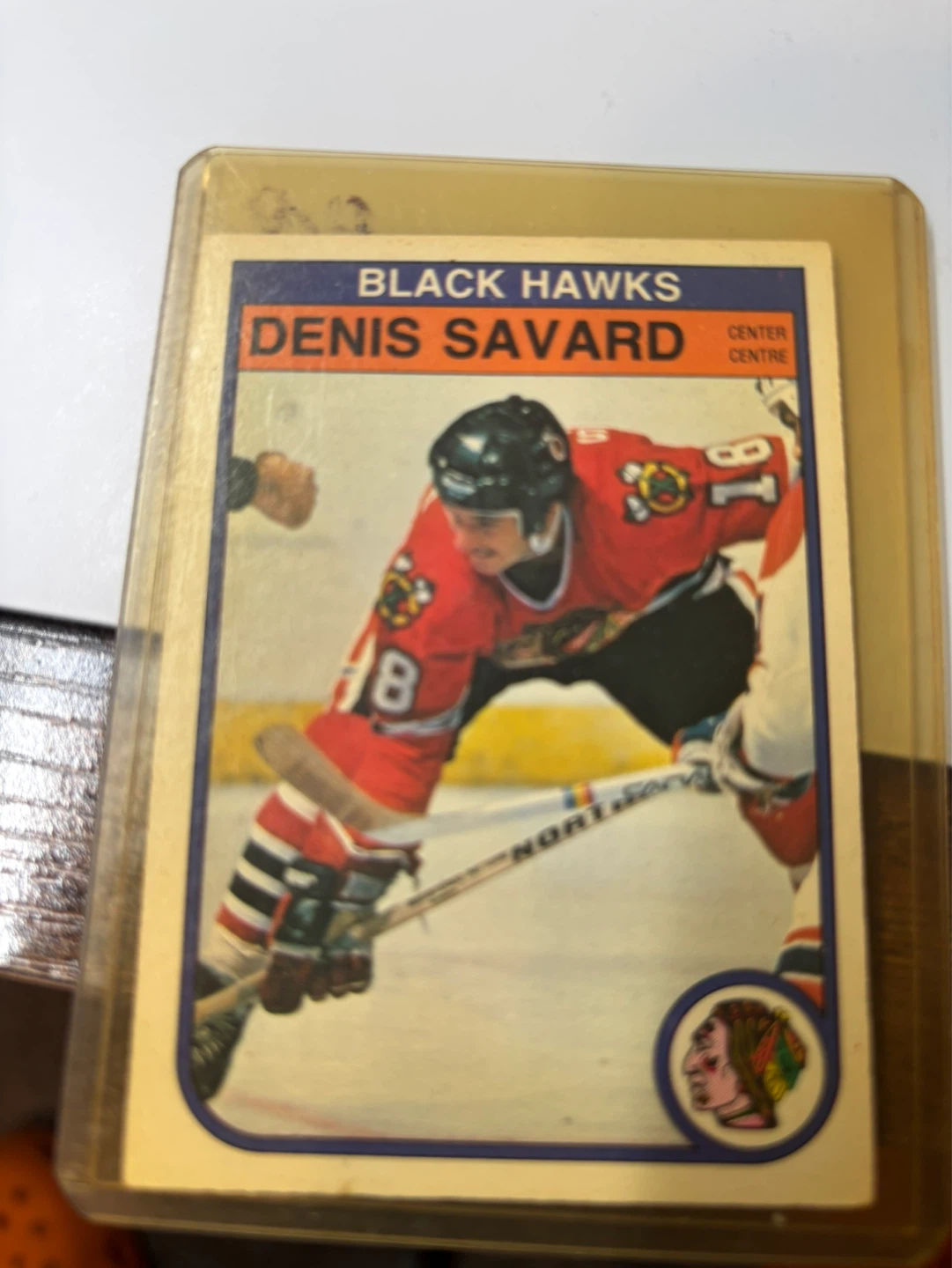 Denis Savard Chicago Blackhawks Hockey Card