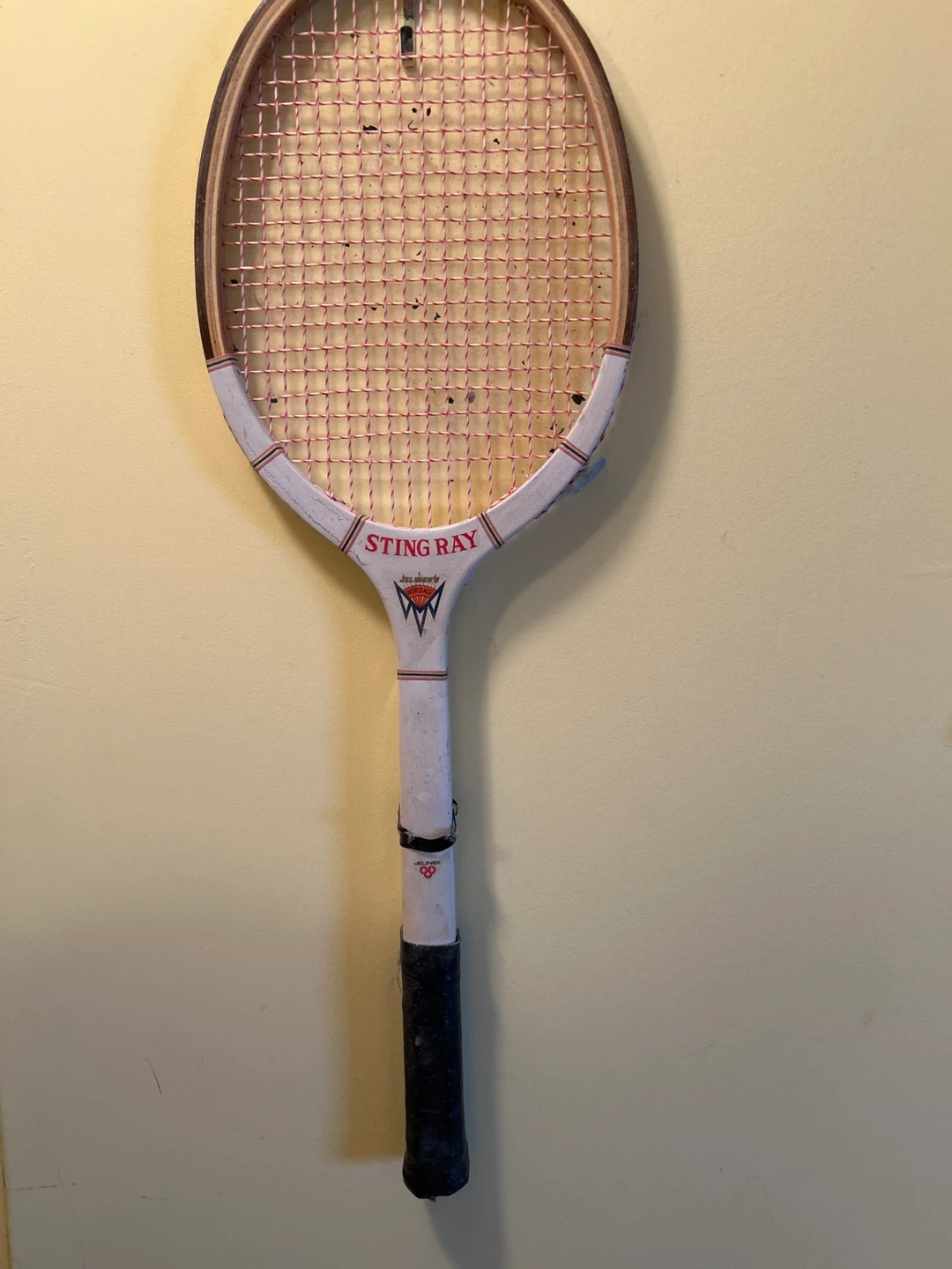 STING RAY Jelinek's World Ace Tennis Racquet