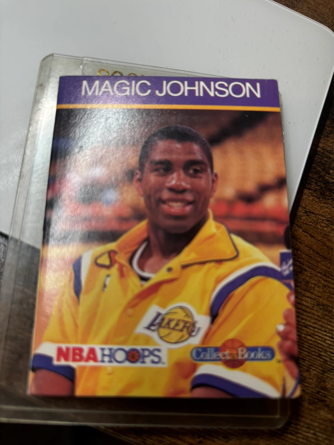 Magic Johnson NBA Hoops Collect Books