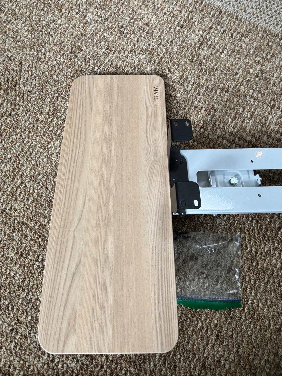 Keyboard and mouse slider tray for under desk mount. - photo 4