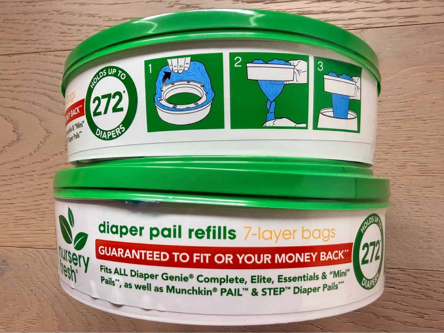 Nursery Fresh Diaper Pail Refills - 7-Layer Bags - photo 2