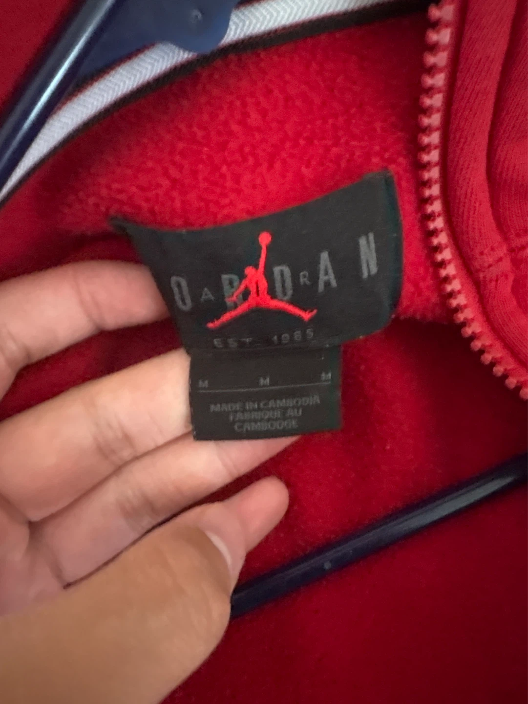 Red Jordan Hoodie - photo 2