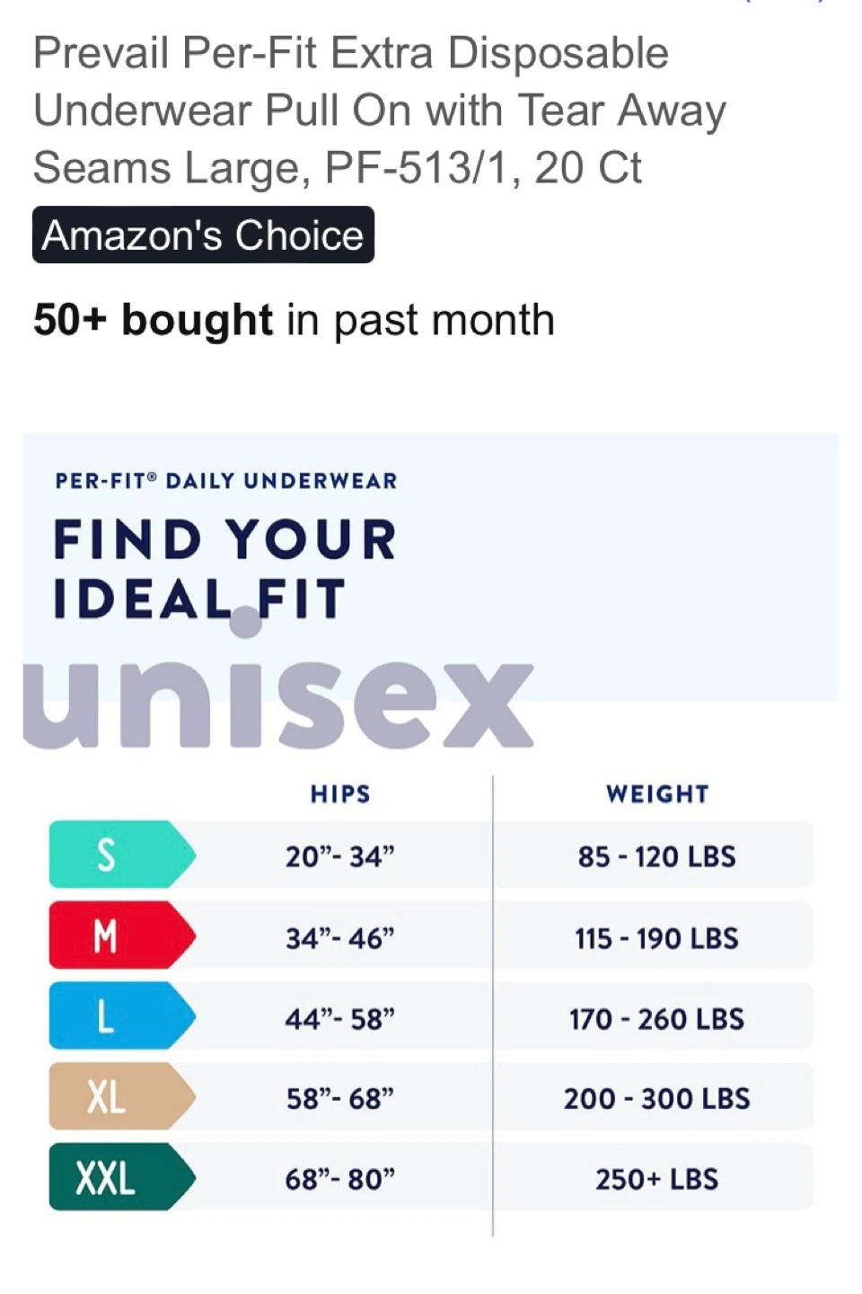 Prevail Per-Fit Extra Disposable Underwear Pull On Large, 20 Ct - photo 2