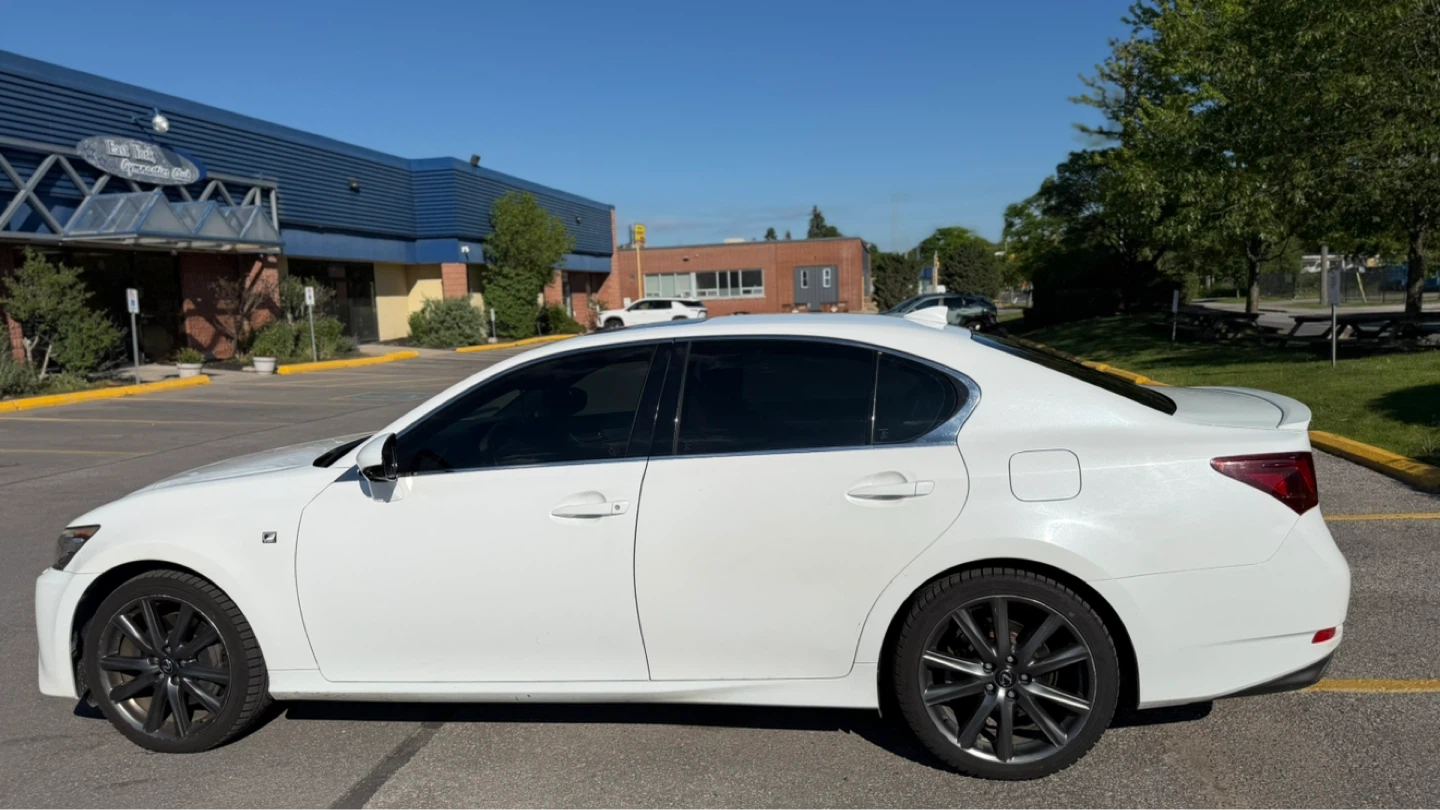 White Lexus GS 350 F Sport Sedan - photo 3
