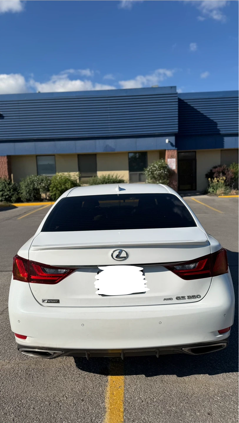 White Lexus GS 350 F Sport Sedan - photo 2