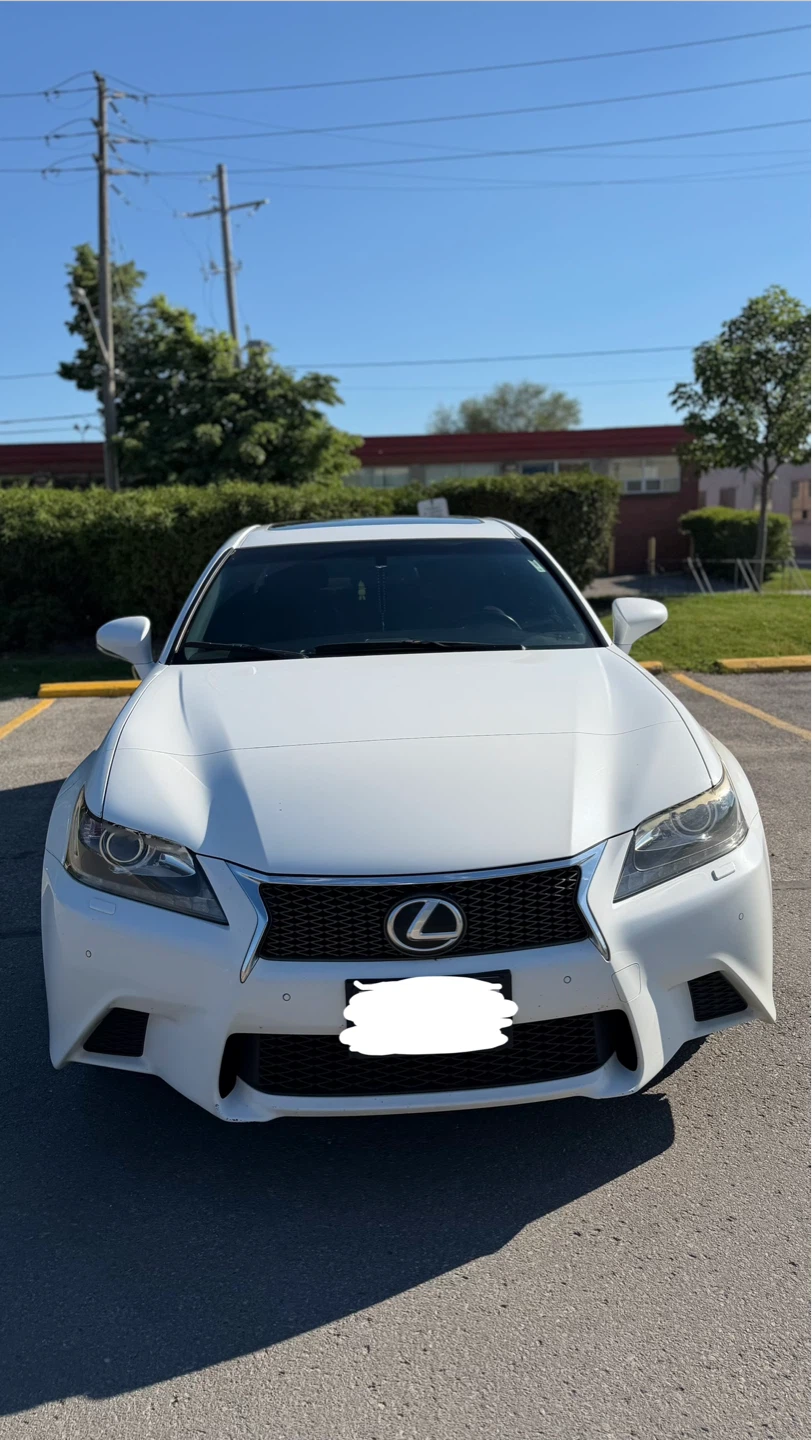 White Lexus GS 350 F Sport Sedan