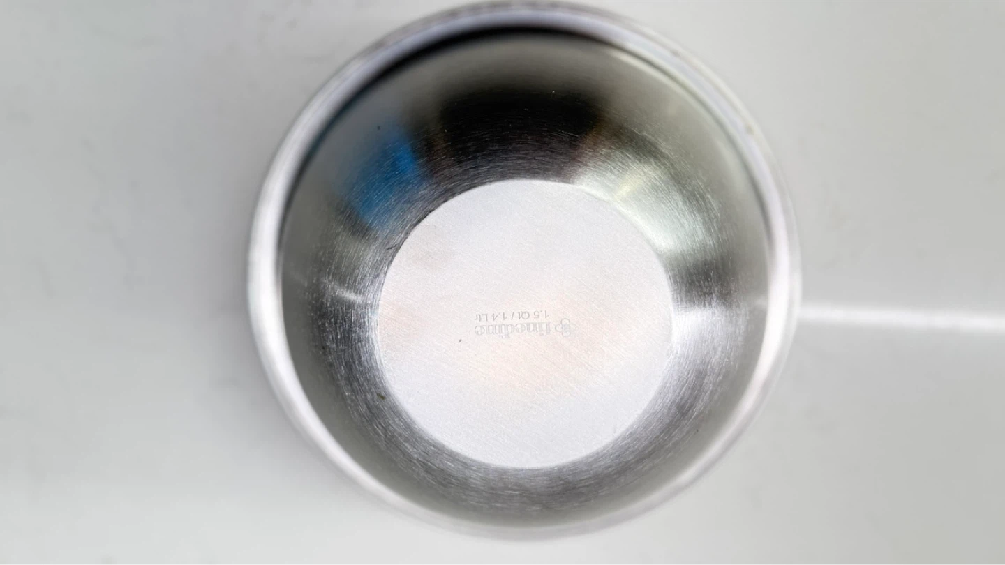 Set of 3 nested Stainless Steel Mixing Bowls - photo 4
