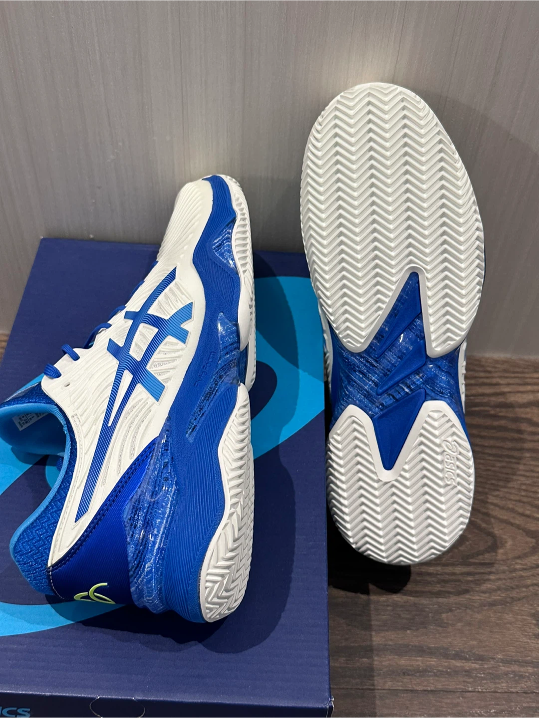 New Asics Gel-Resolution Men’s Tennis Shoes White Size 10 - photo 4