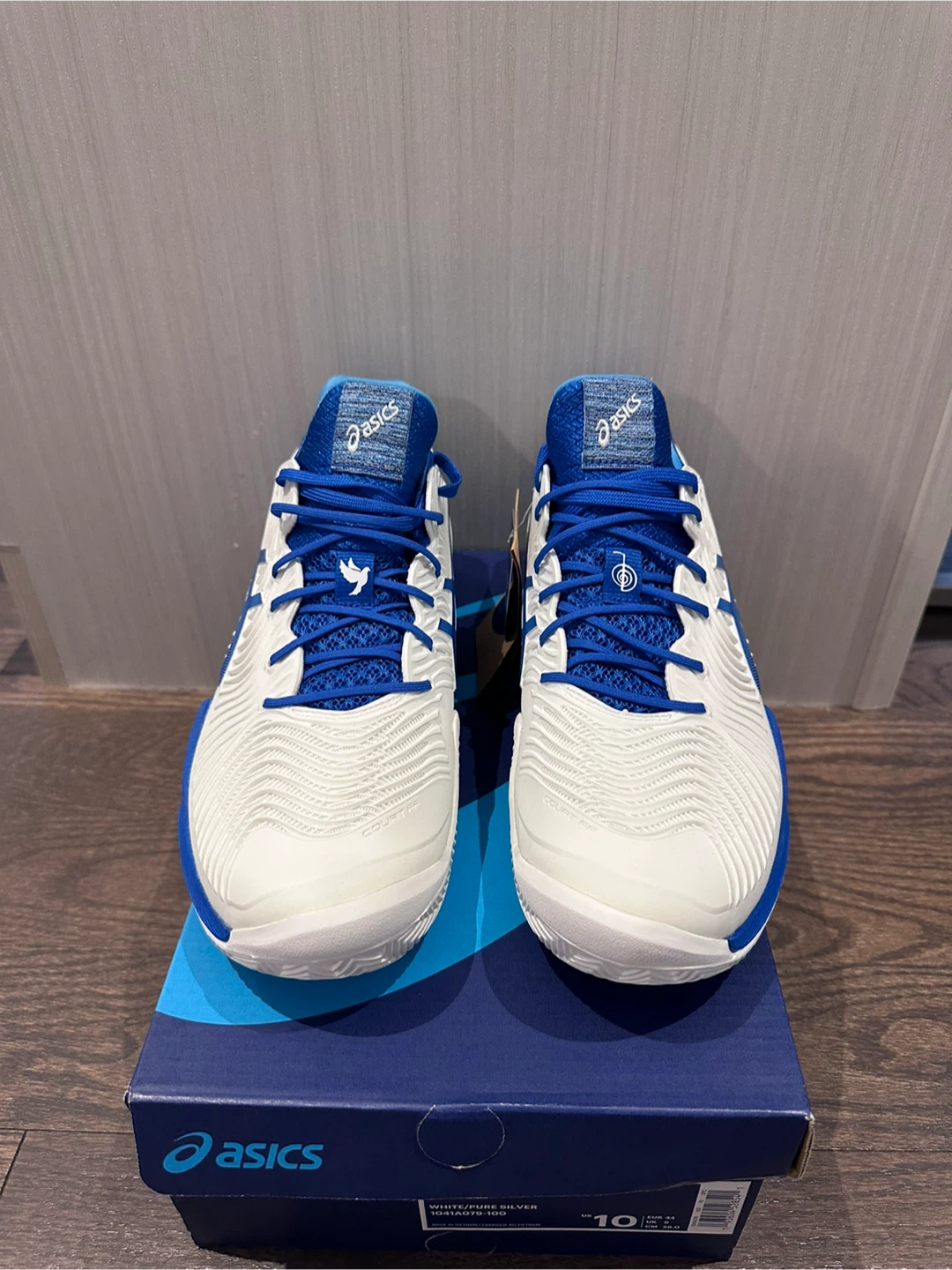New Asics Gel-Resolution Men’s Tennis Shoes White Size 10 - photo 5
