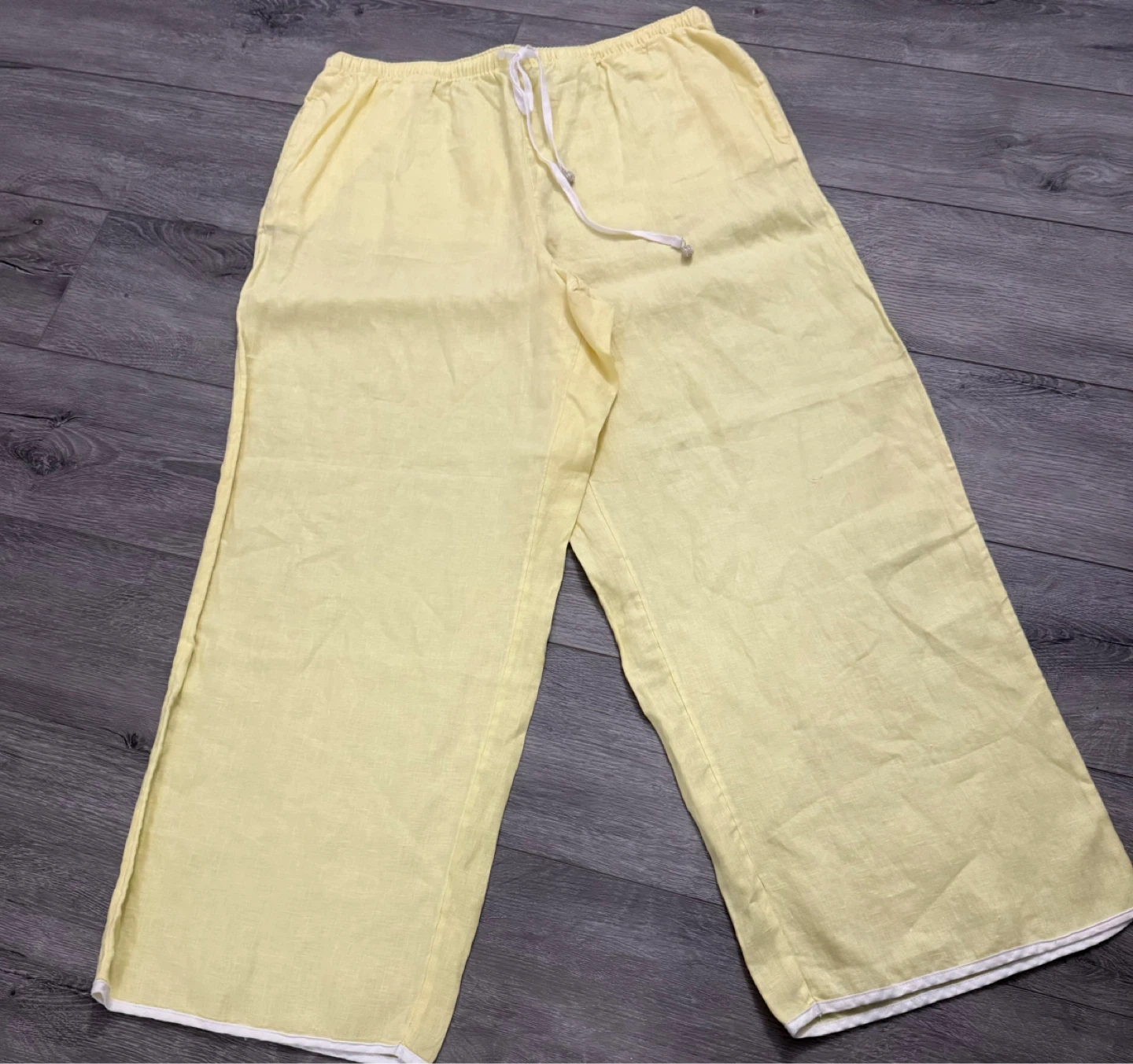C&C California Yellow 100% Linen Lounge Set - photo 5