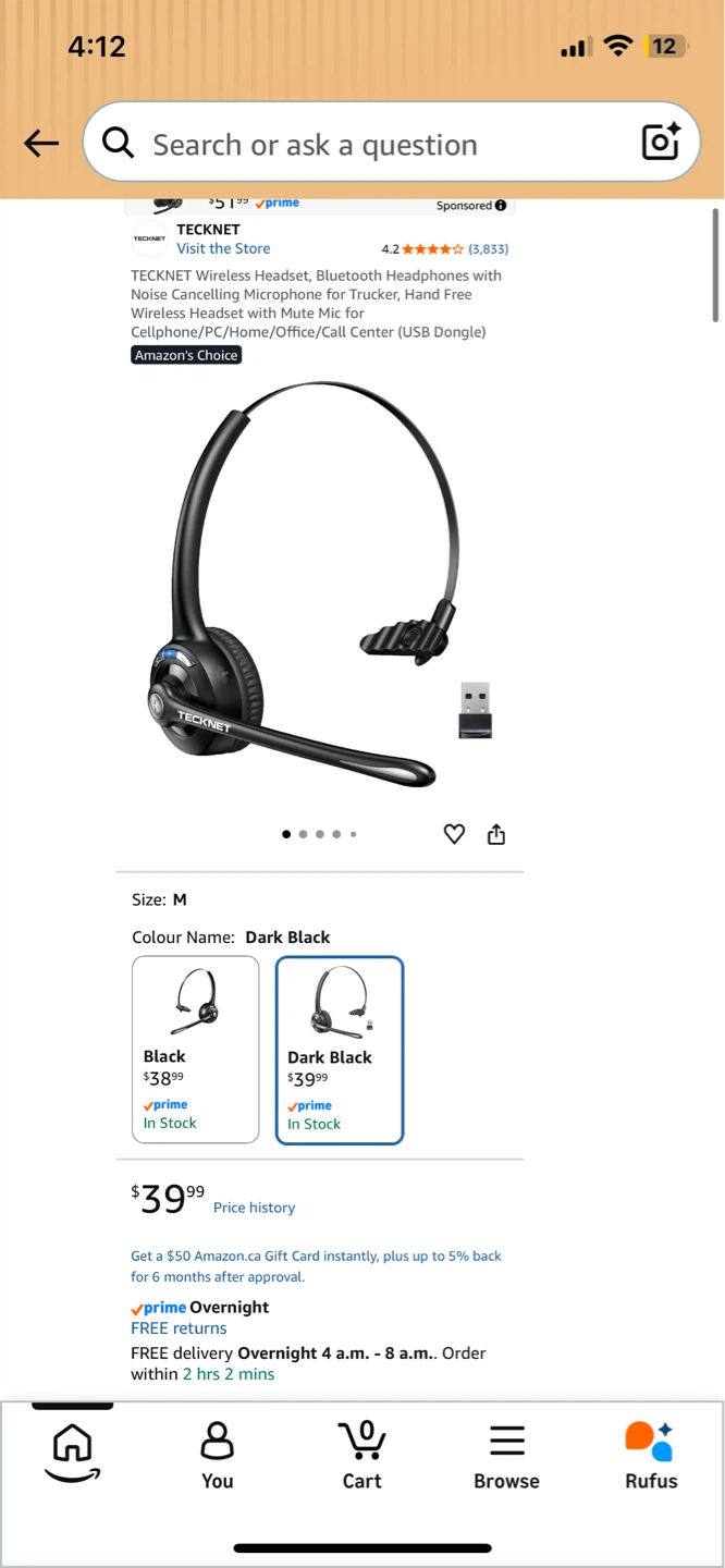 NEW! Wireless Bluetooth Headset
