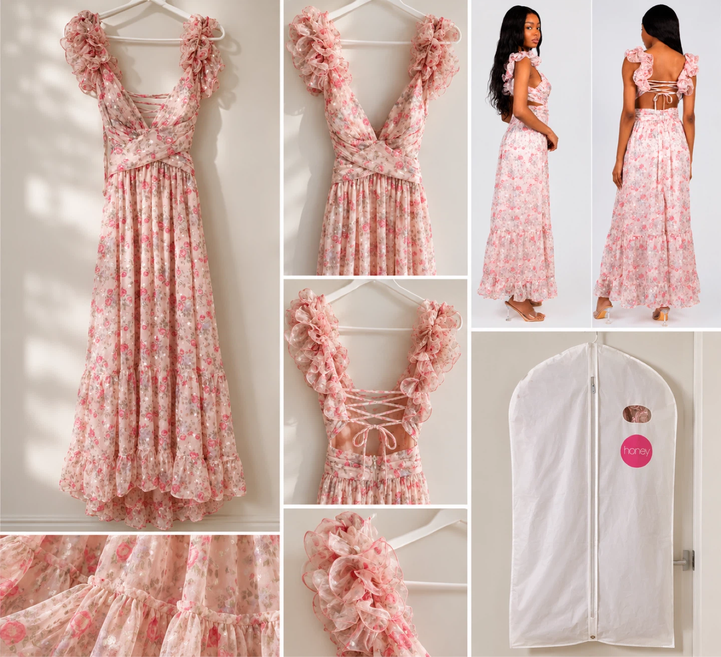 Honey & Rosie Floral Maxi Dress