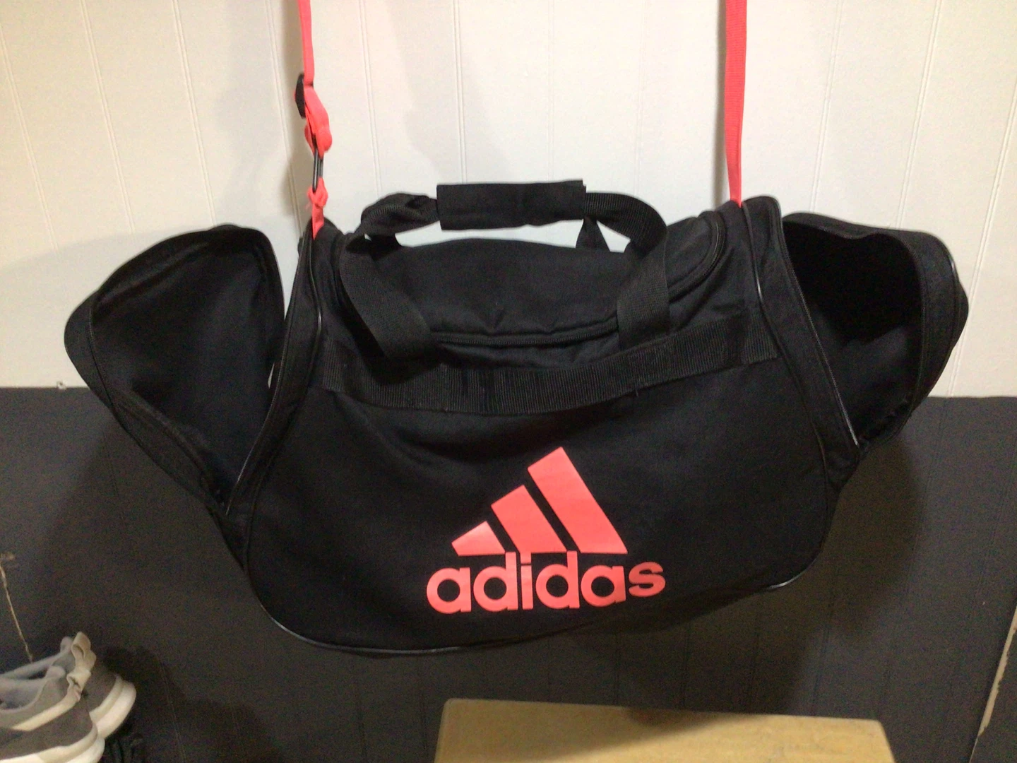 Adidas Duffel Gym Bag Intense Pink/Black - photo 4
