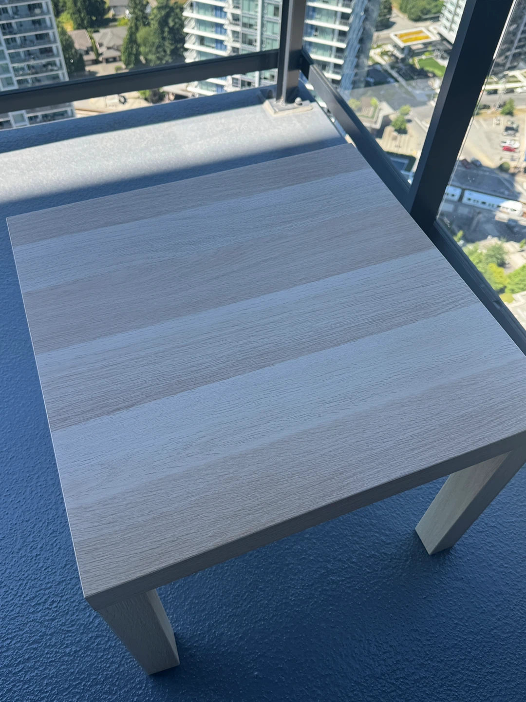 Light Wood Side Table - photo 3
