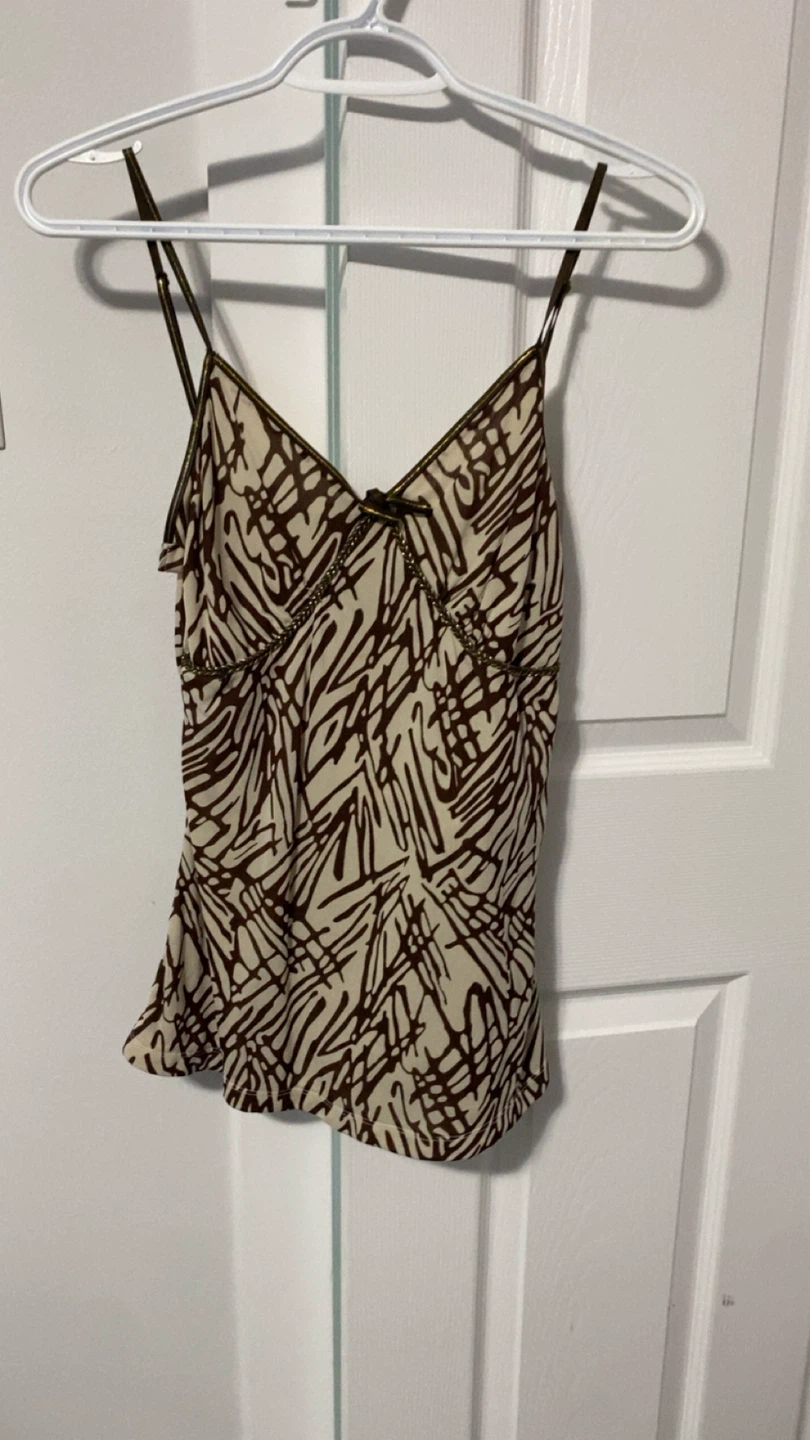 Abstract Print Camisole Top