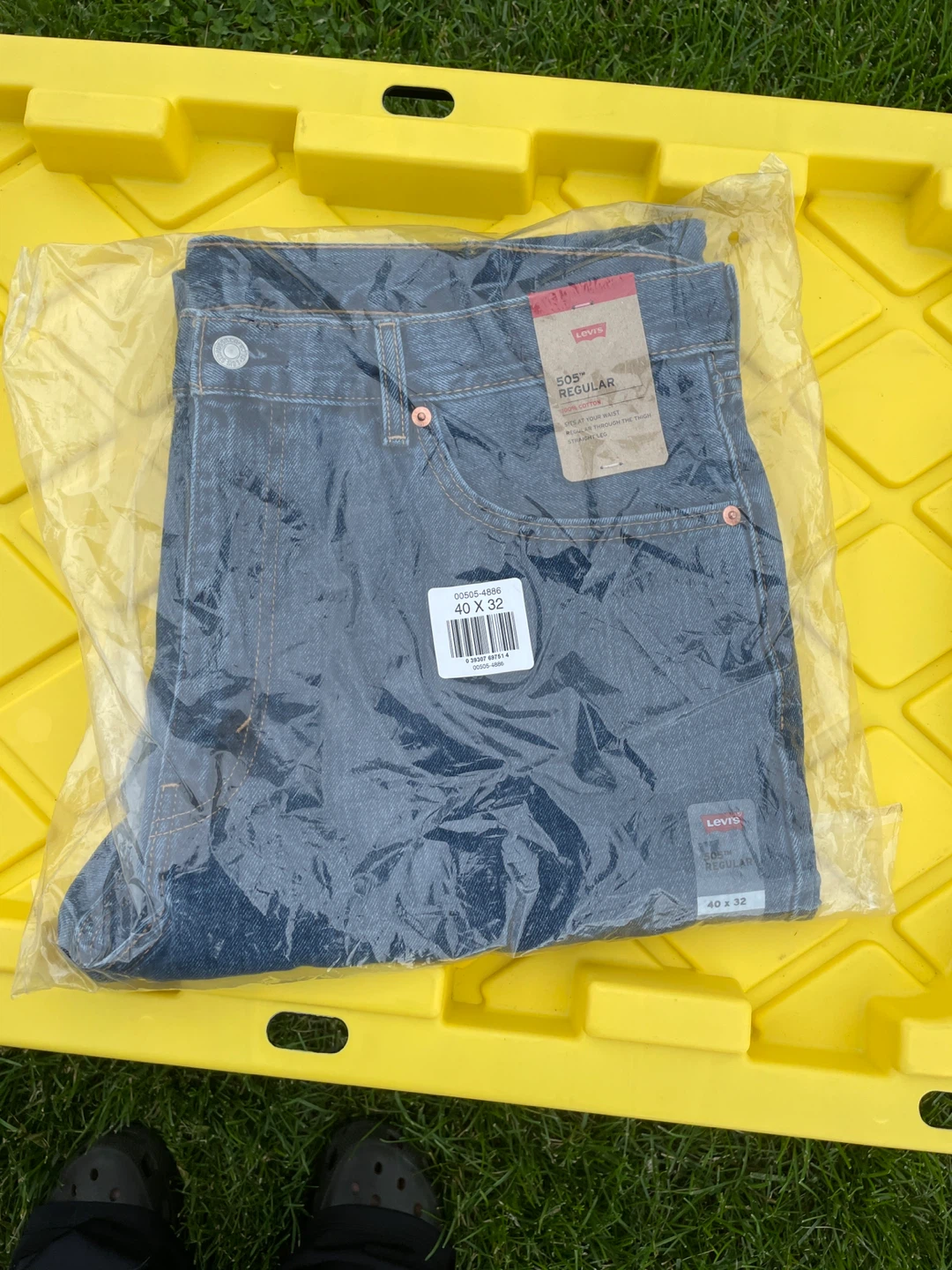 Levi's 505 Regular Fit Jeans 40x32