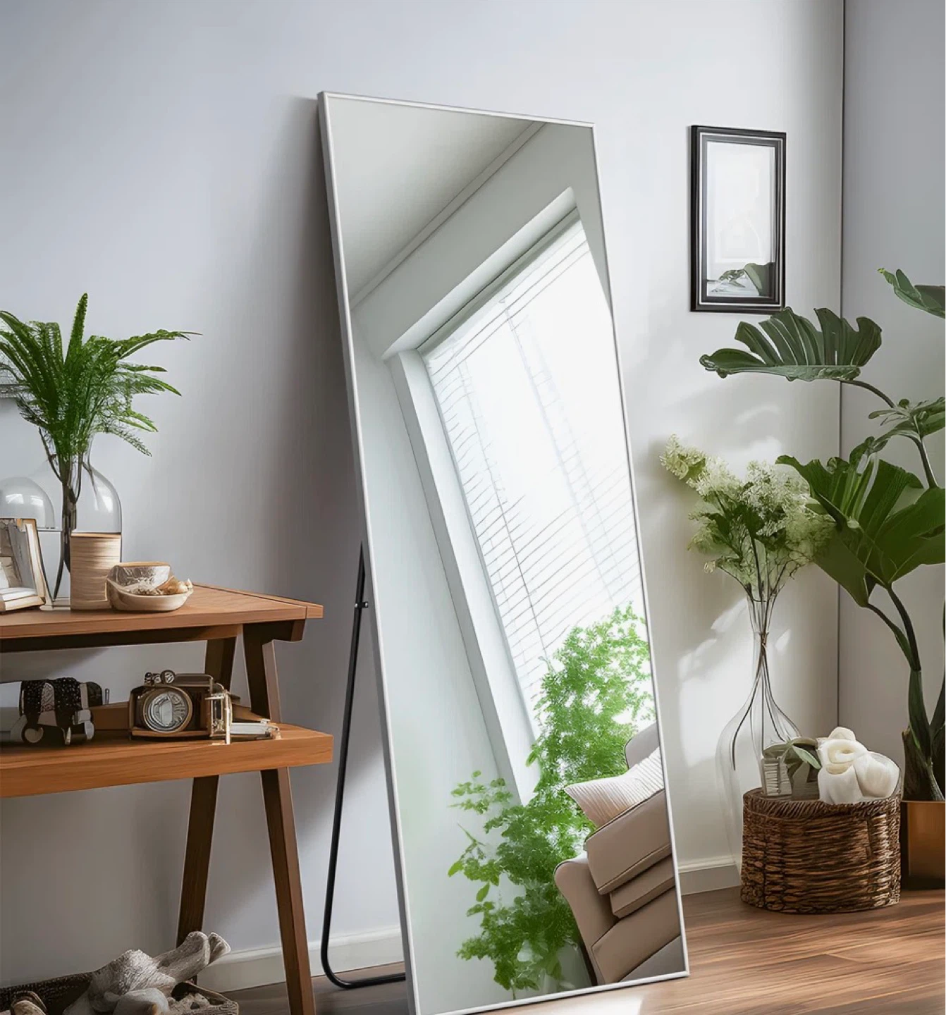 Koudia Metal Framed Standing Mirror