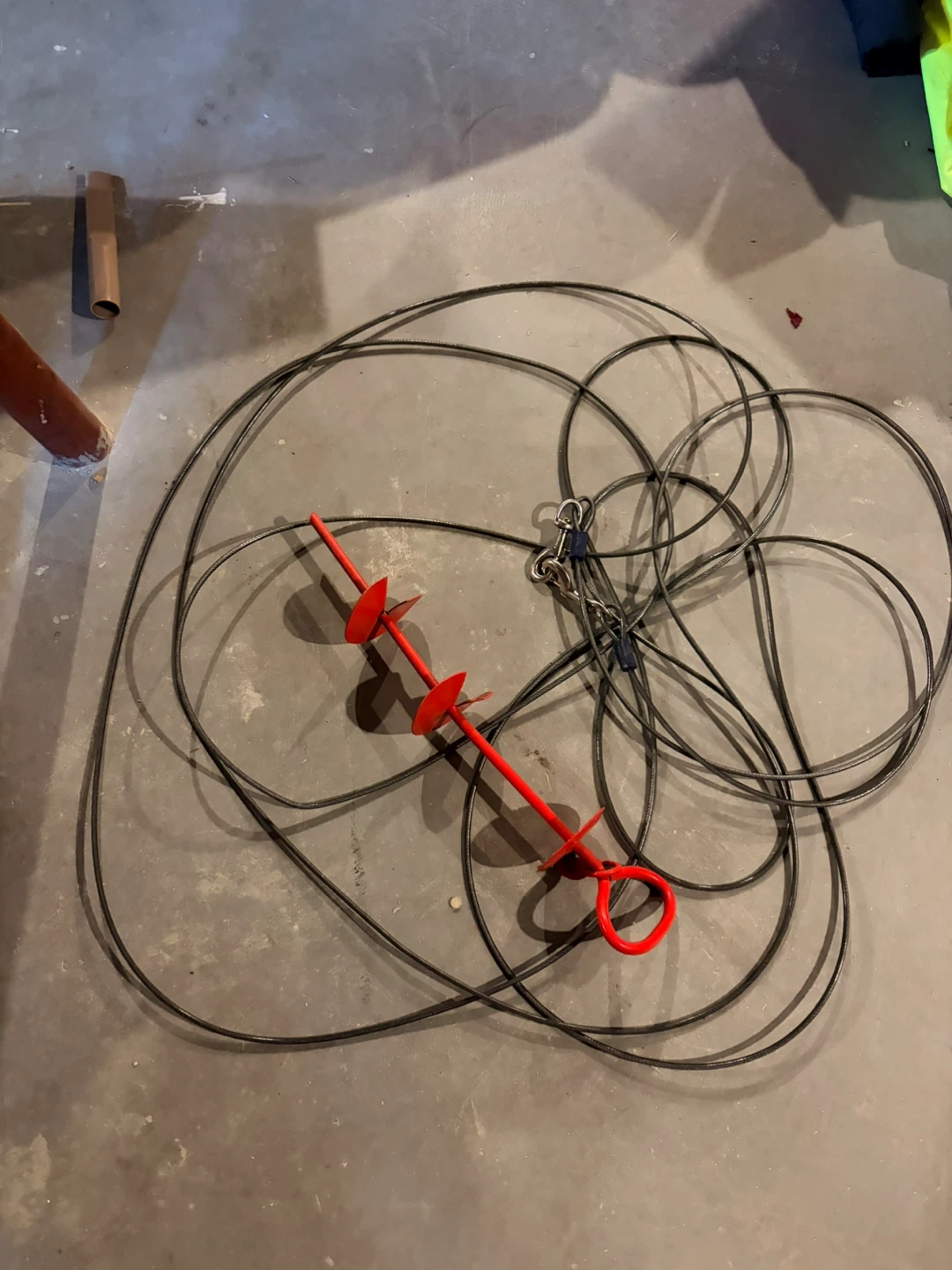 Tie Out Stake and Cable for Pets - photo 2