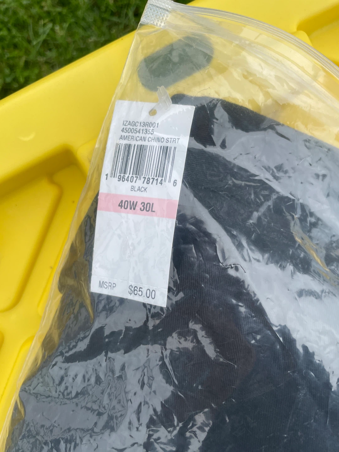 IZOD American Chino Pants Black 40W 30L - photo 3