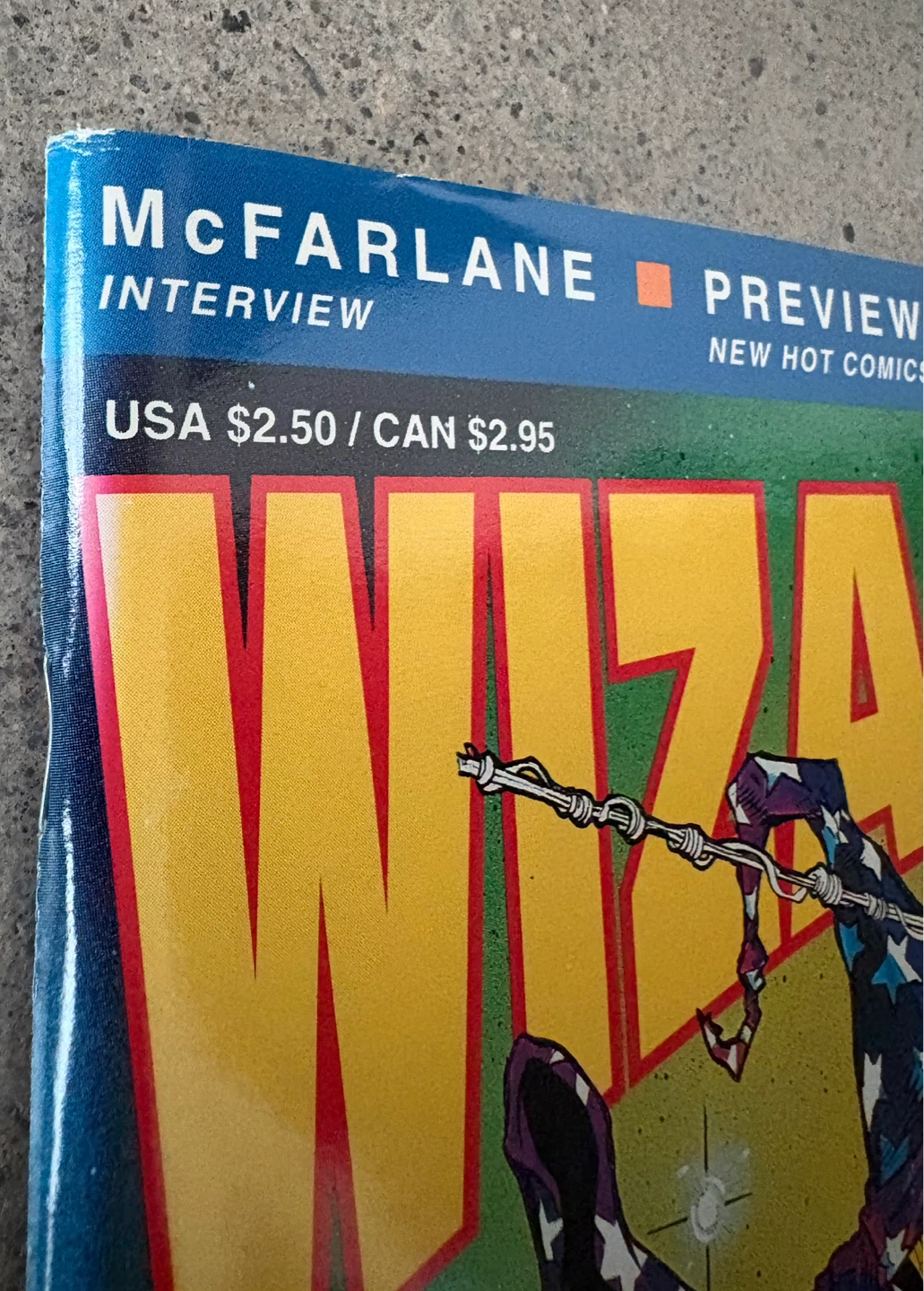 Wizard Magazine #1 1991 Newsstand Edition Todd McFarlane - photo 5