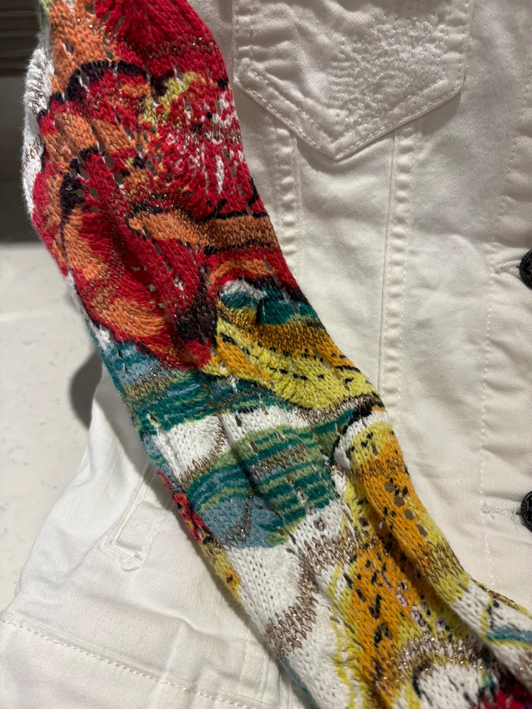 Women's Desigual White Jacket - photo 3