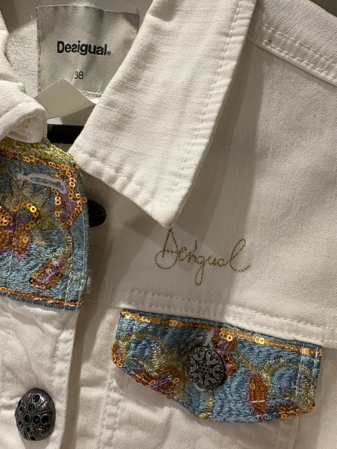 Women's Desigual White Jacket - photo 2