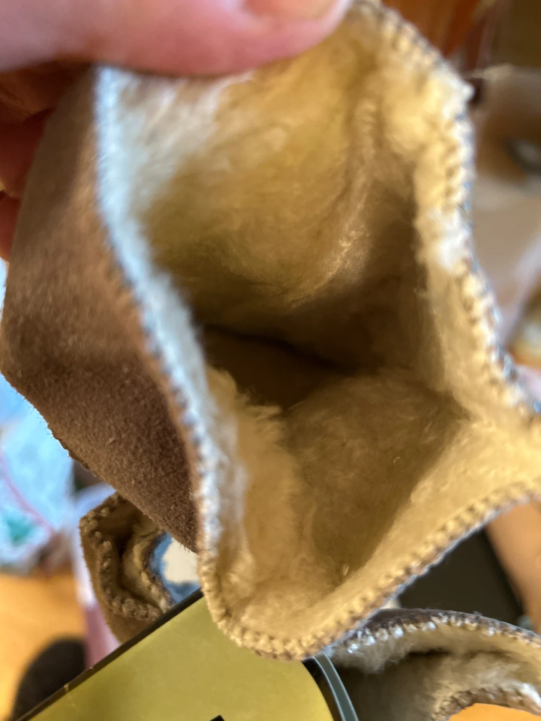 Legacy Suede and Shearling Gloves - photo 2