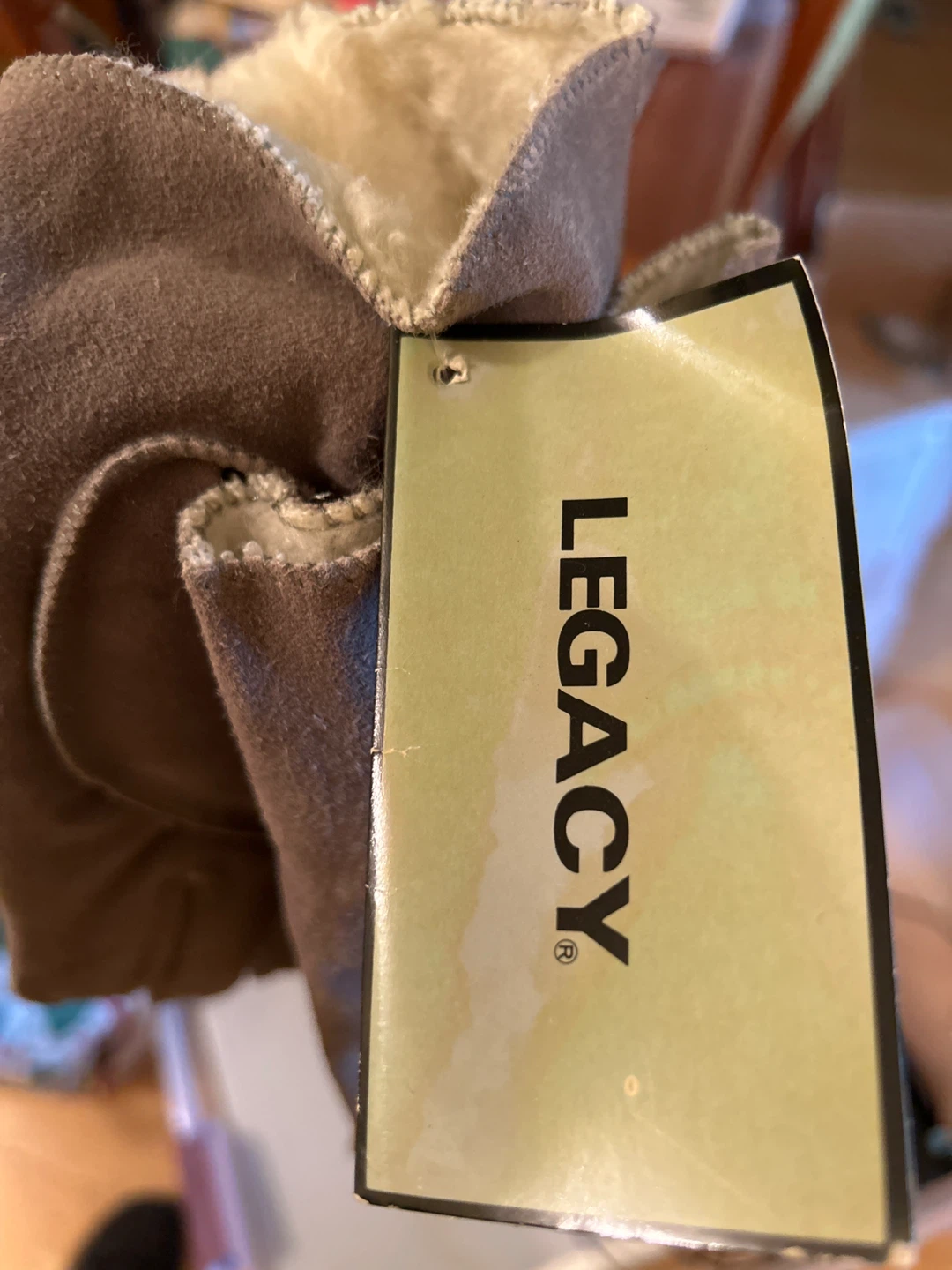 Legacy Suede and Shearling Gloves - photo 3