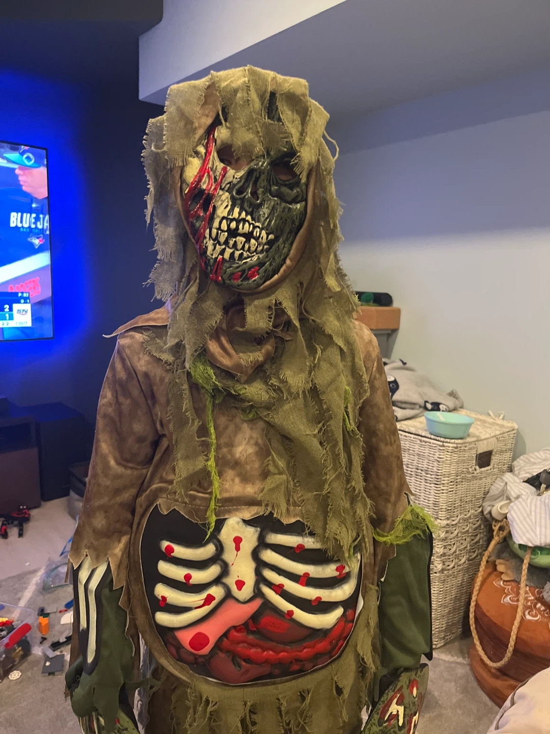 Child Zombie spooktacular Costume Size S (5-7)