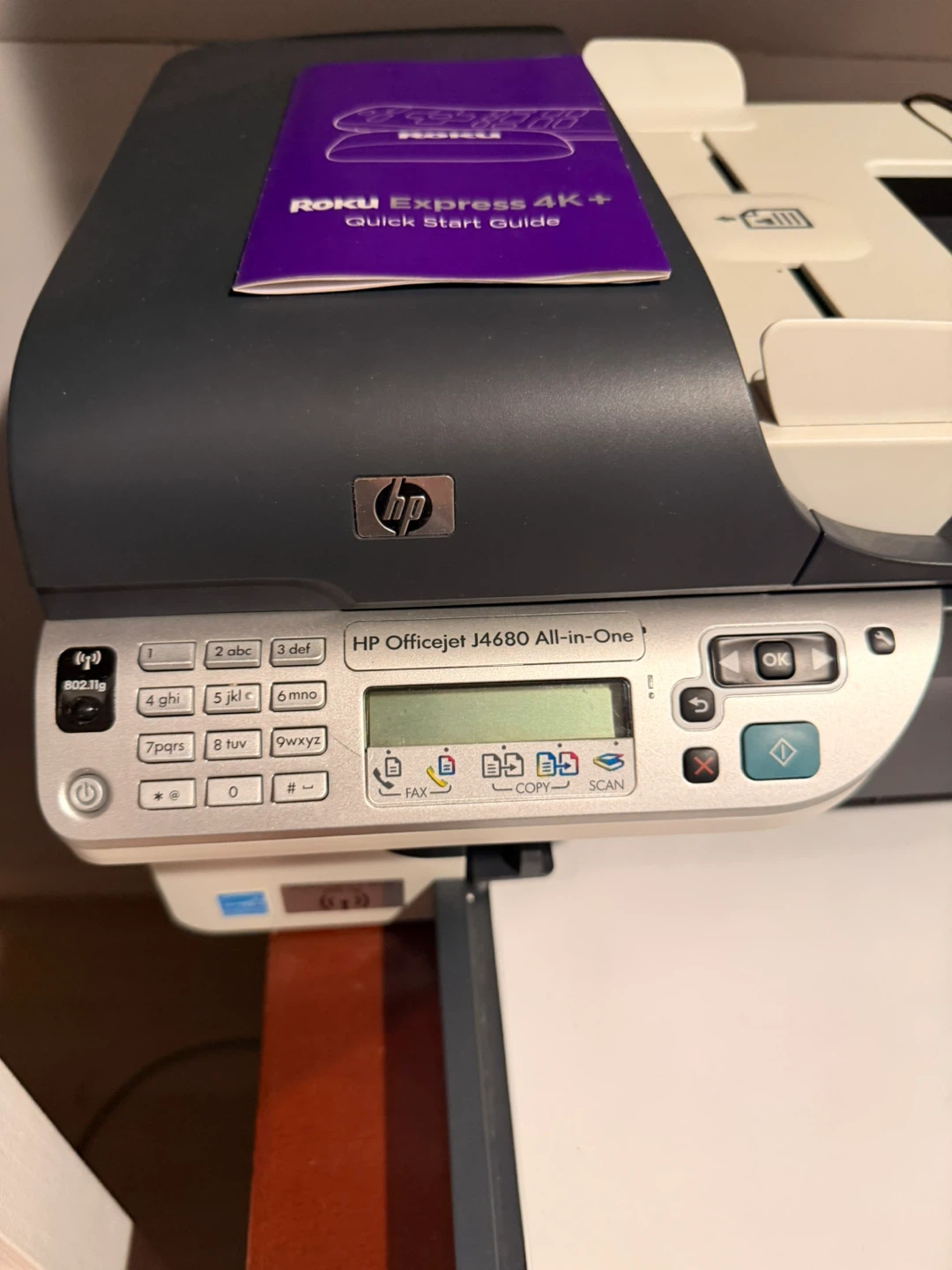 HP Officejet J4680 All-in-One Printer - photo 2