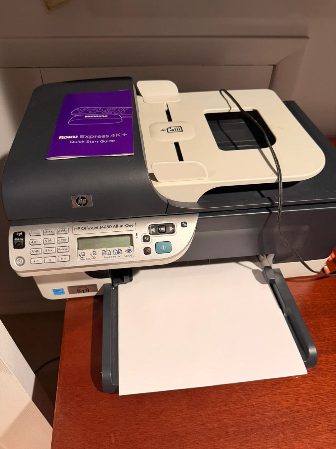 HP Officejet J4680 All-in-One Printer - photo 3
