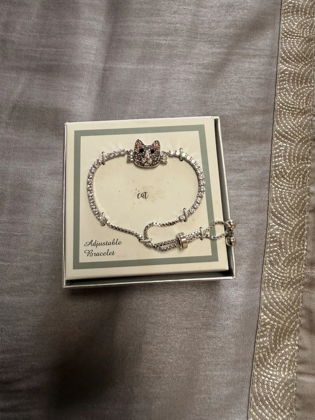 Adjustable Cat Bracelet - photo 3