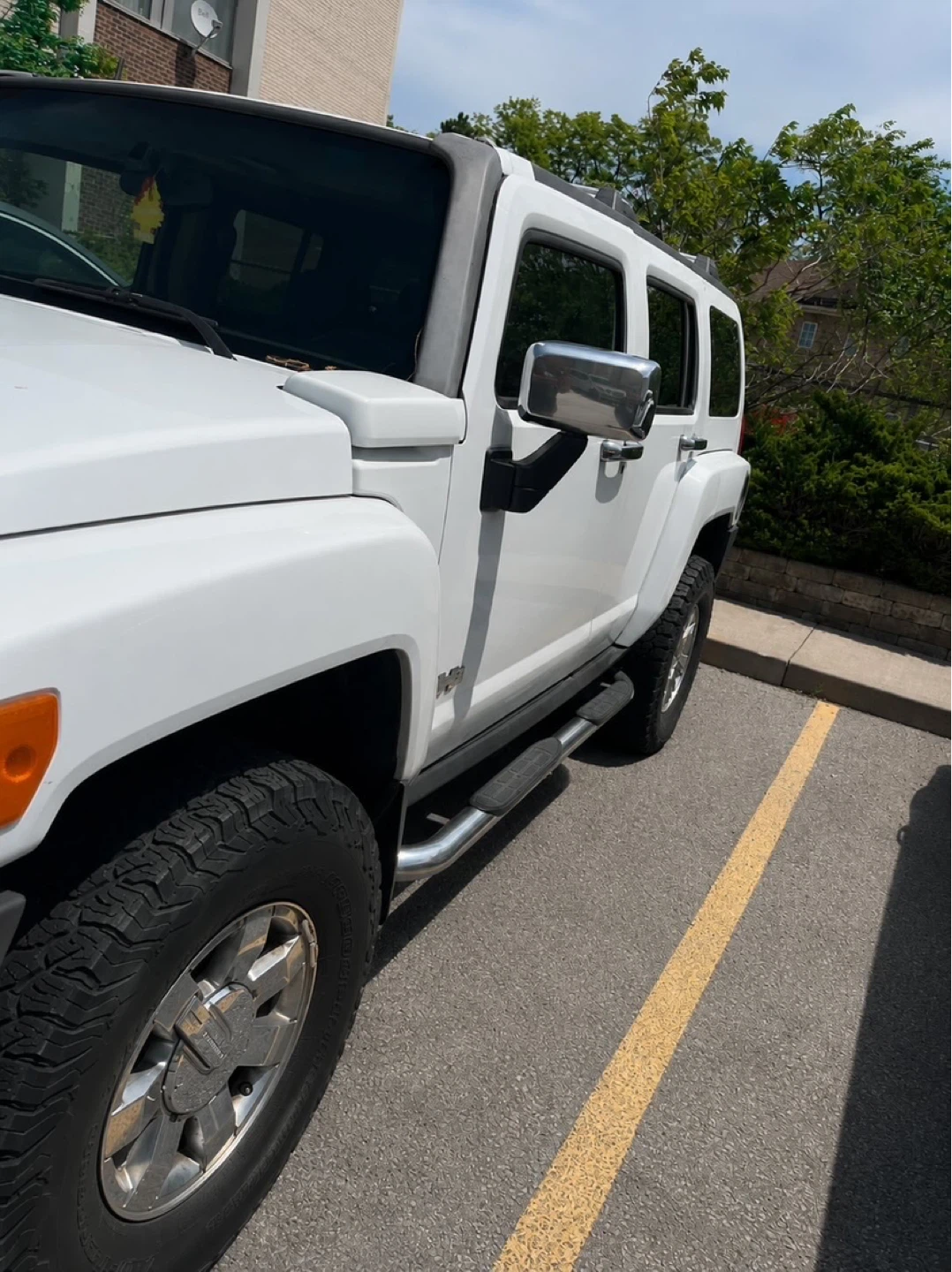 White Hummer H3 SUV 2006 - photo 3