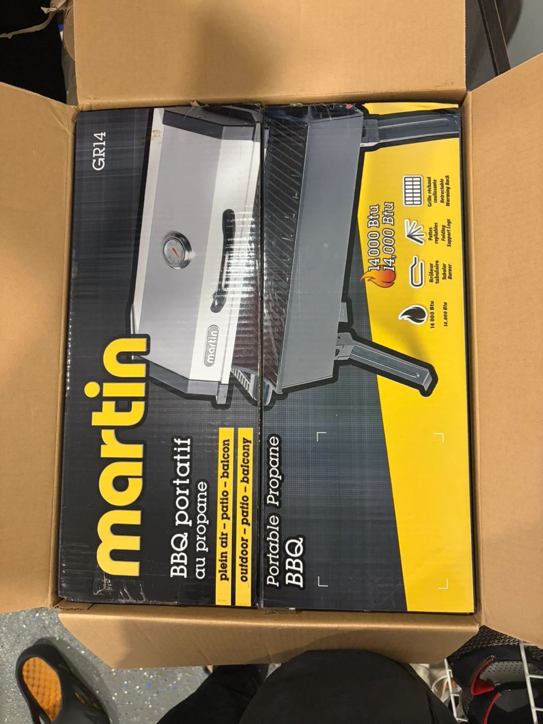 *UNOPENED* Martin GR14 Portable Propane BBQ