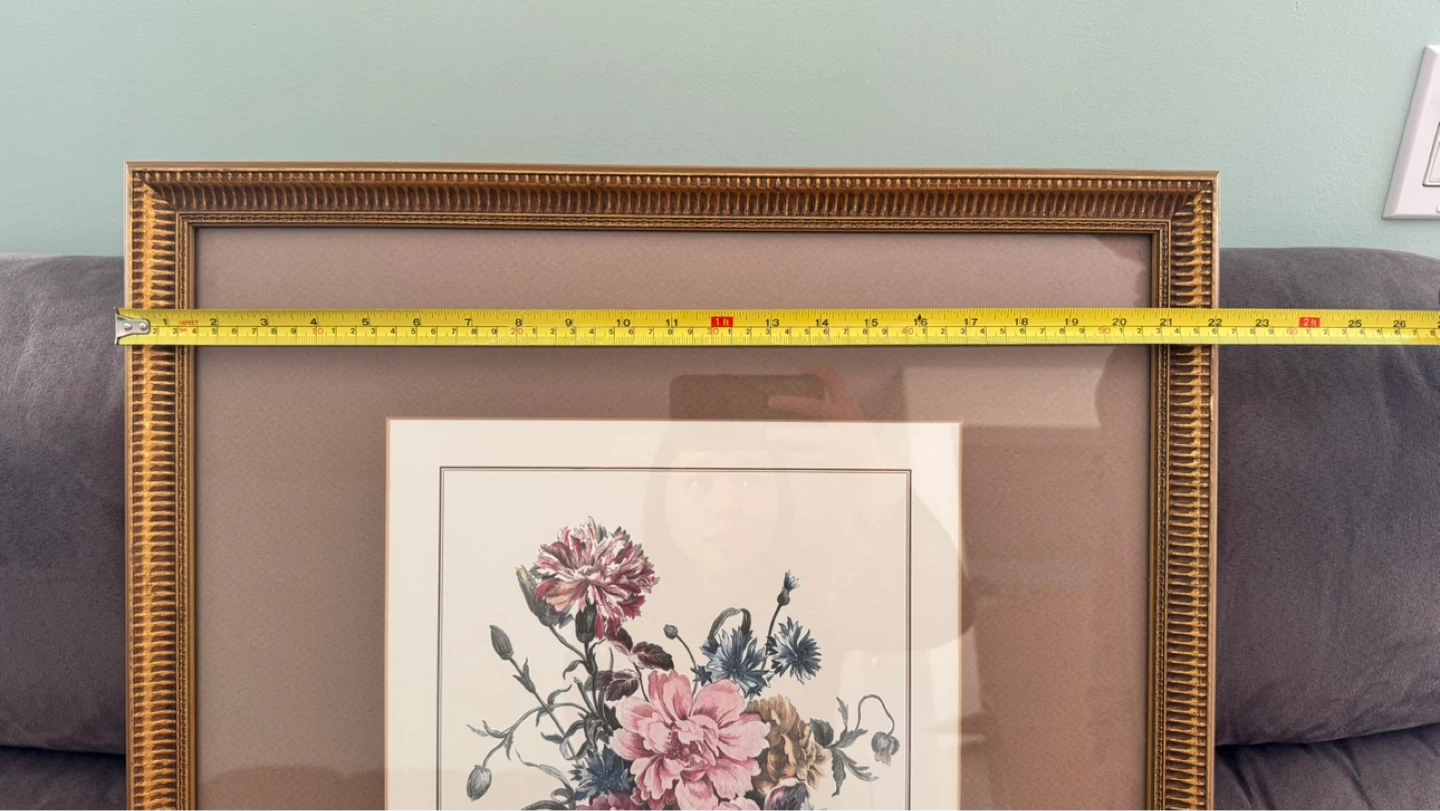 Framed Floral Art Print Set - photo 5