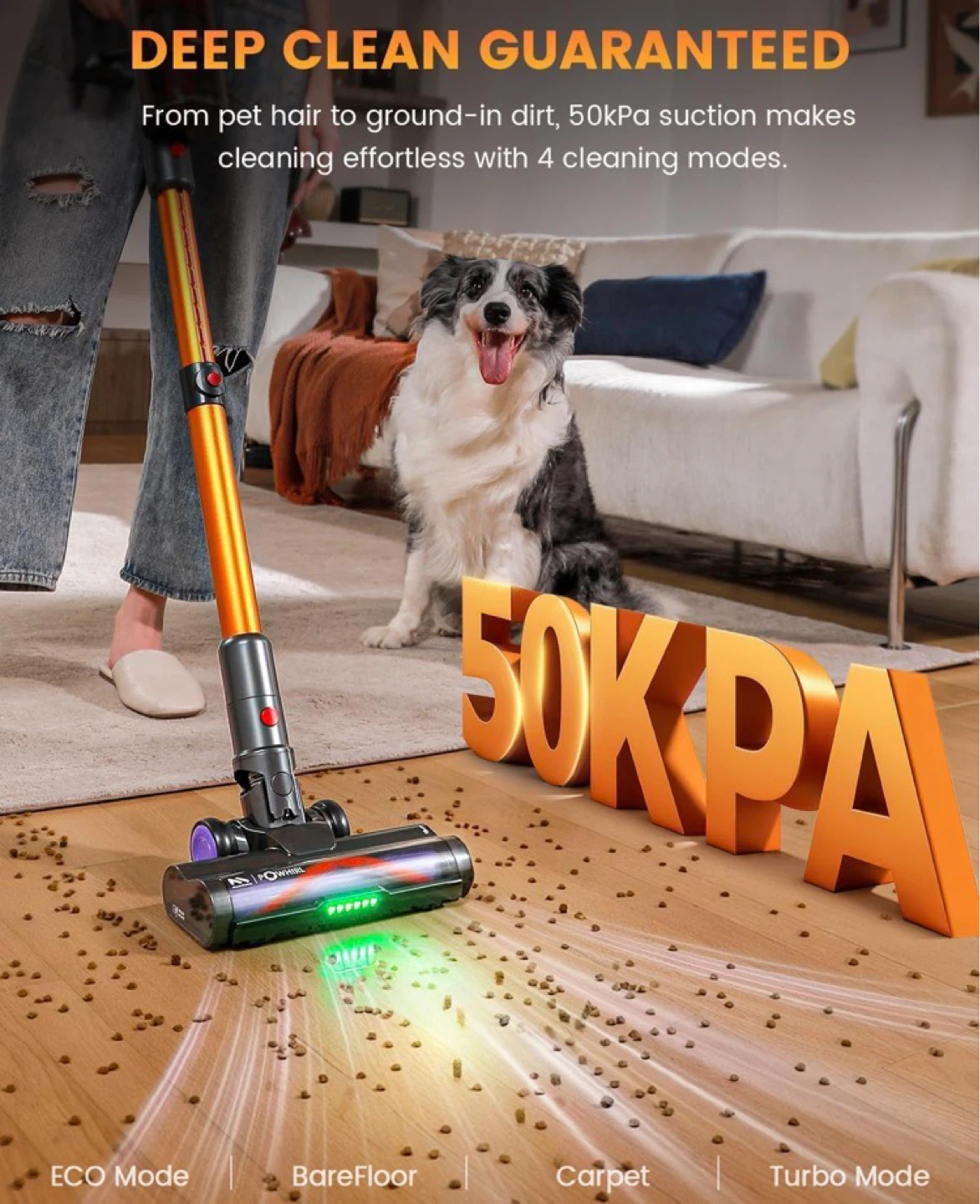 Cordless Vacuum Cleaner with 50KPA Suction - photo 2