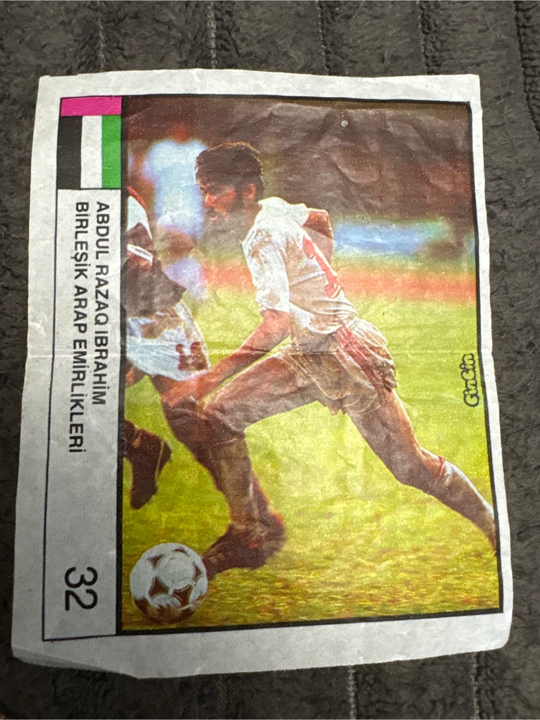Abdul Razaq Ibrahim Football Card