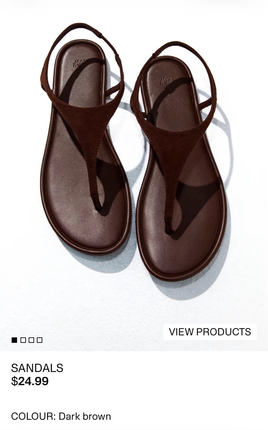 H&M Sandals - Size US 5 (Fits like a 6)