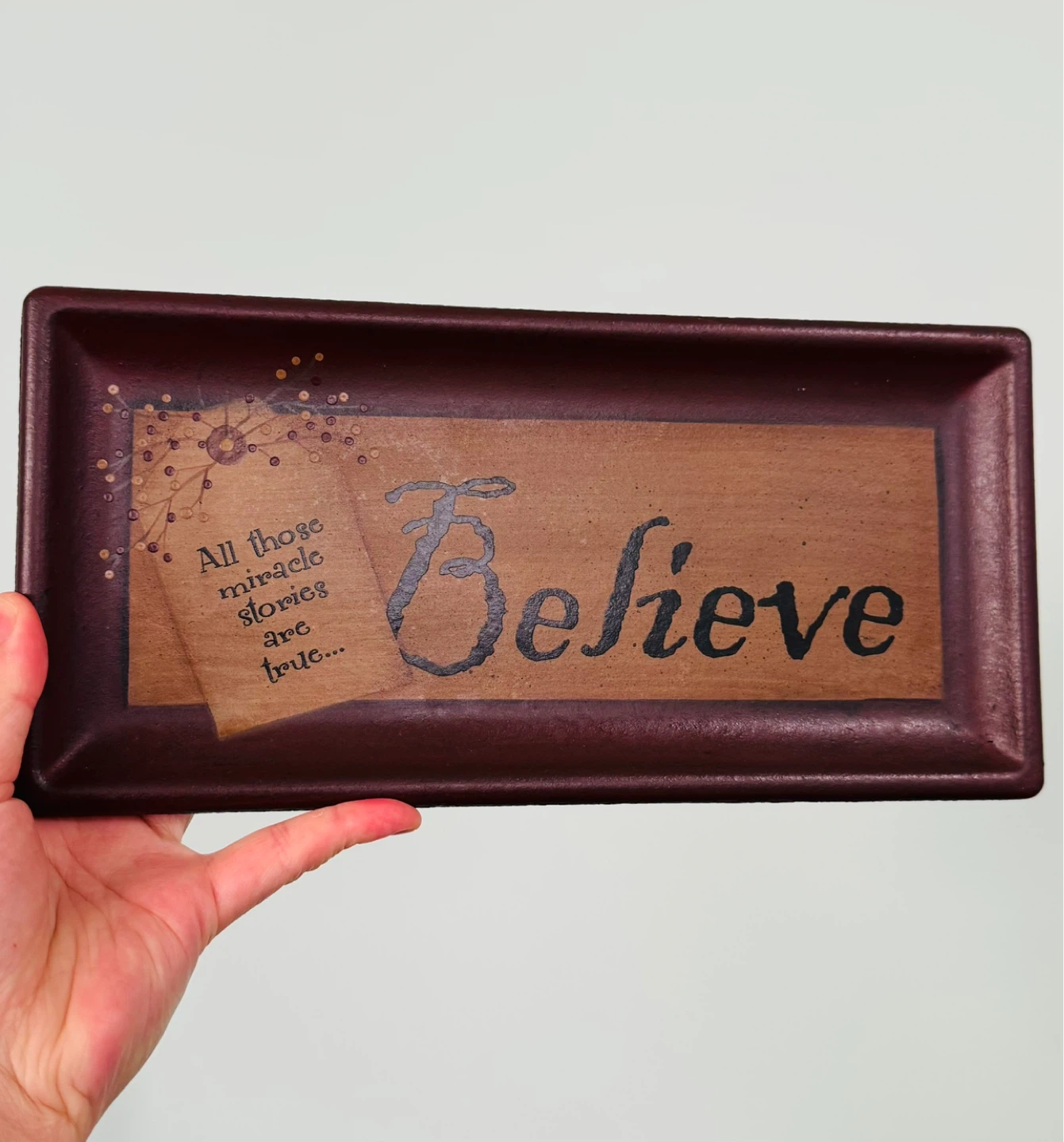 3 Decorative Art Wall (Family, Always, Believe) - photo 4